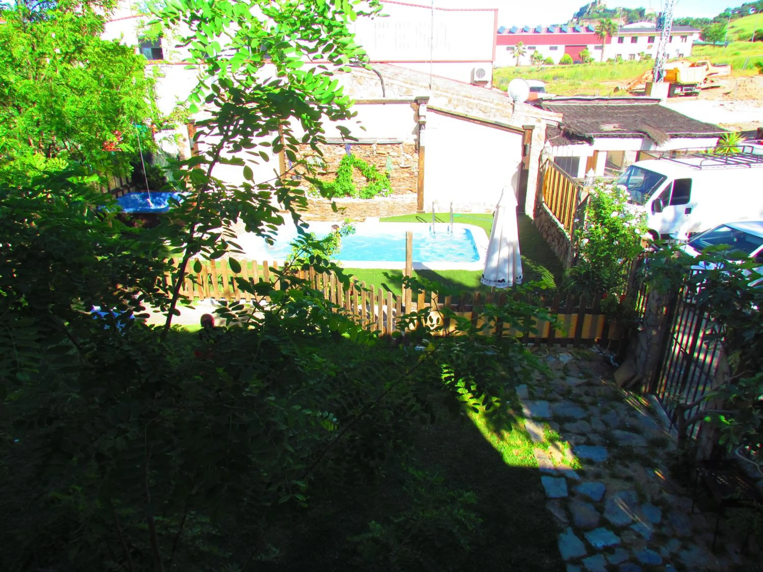 Pool view in Apartamentos Casas Rurales "Paraje San Blas" TR-BA-00166
