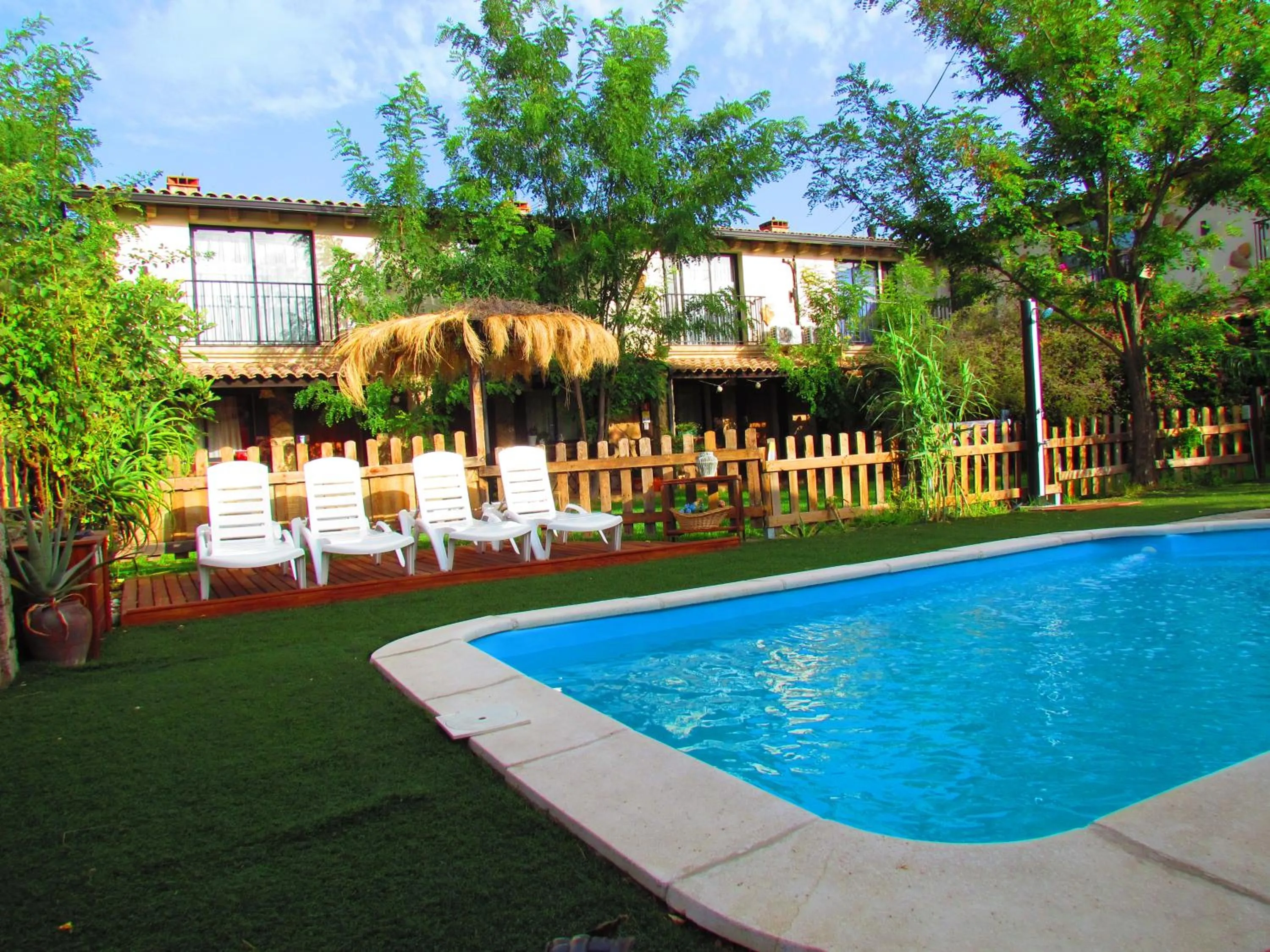 Swimming pool in Apartamentos Casas Rurales "Paraje San Blas" TR-BA-00166