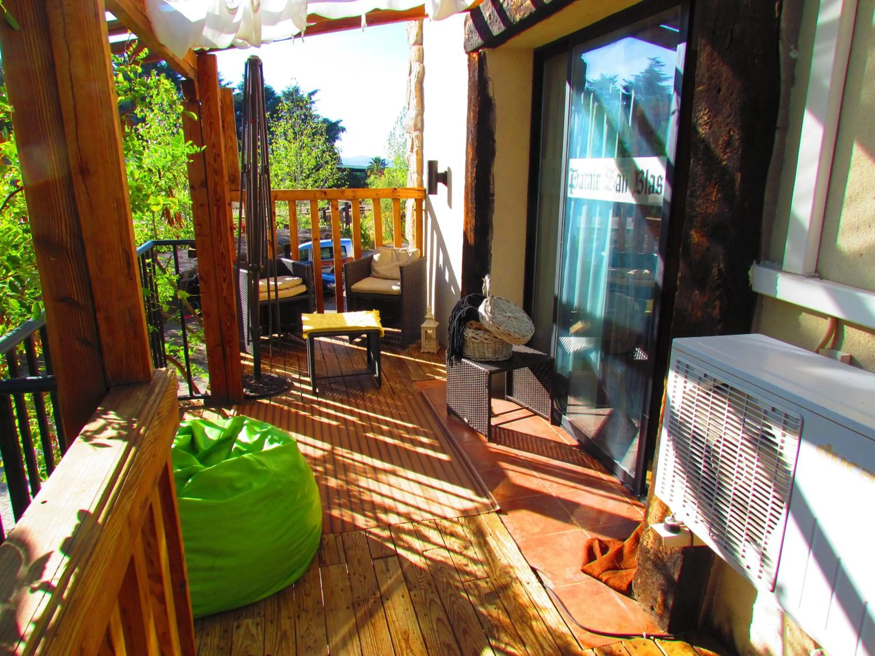 Balcony/Terrace in Apartamentos Casas Rurales "Paraje San Blas" TR-BA-00166