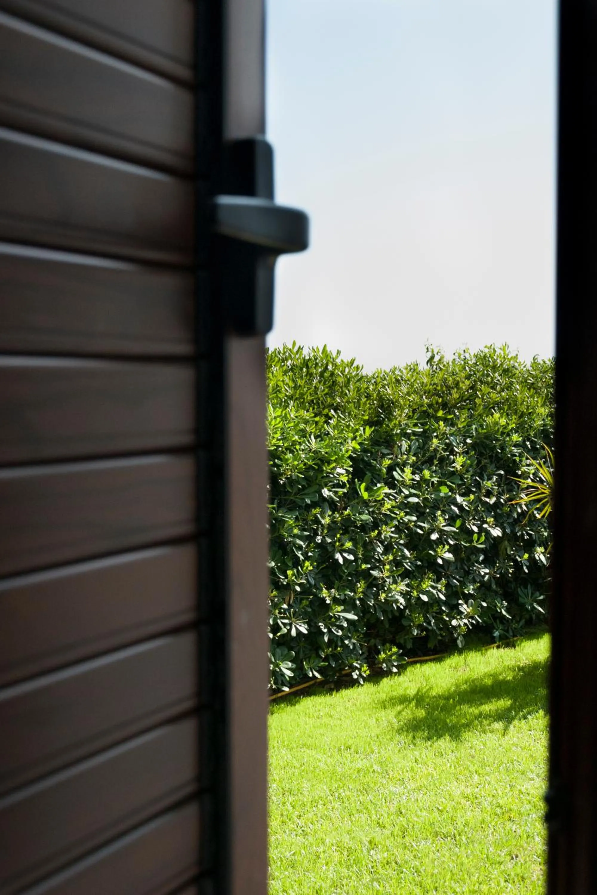 Garden view in L'oasi di Giorgia