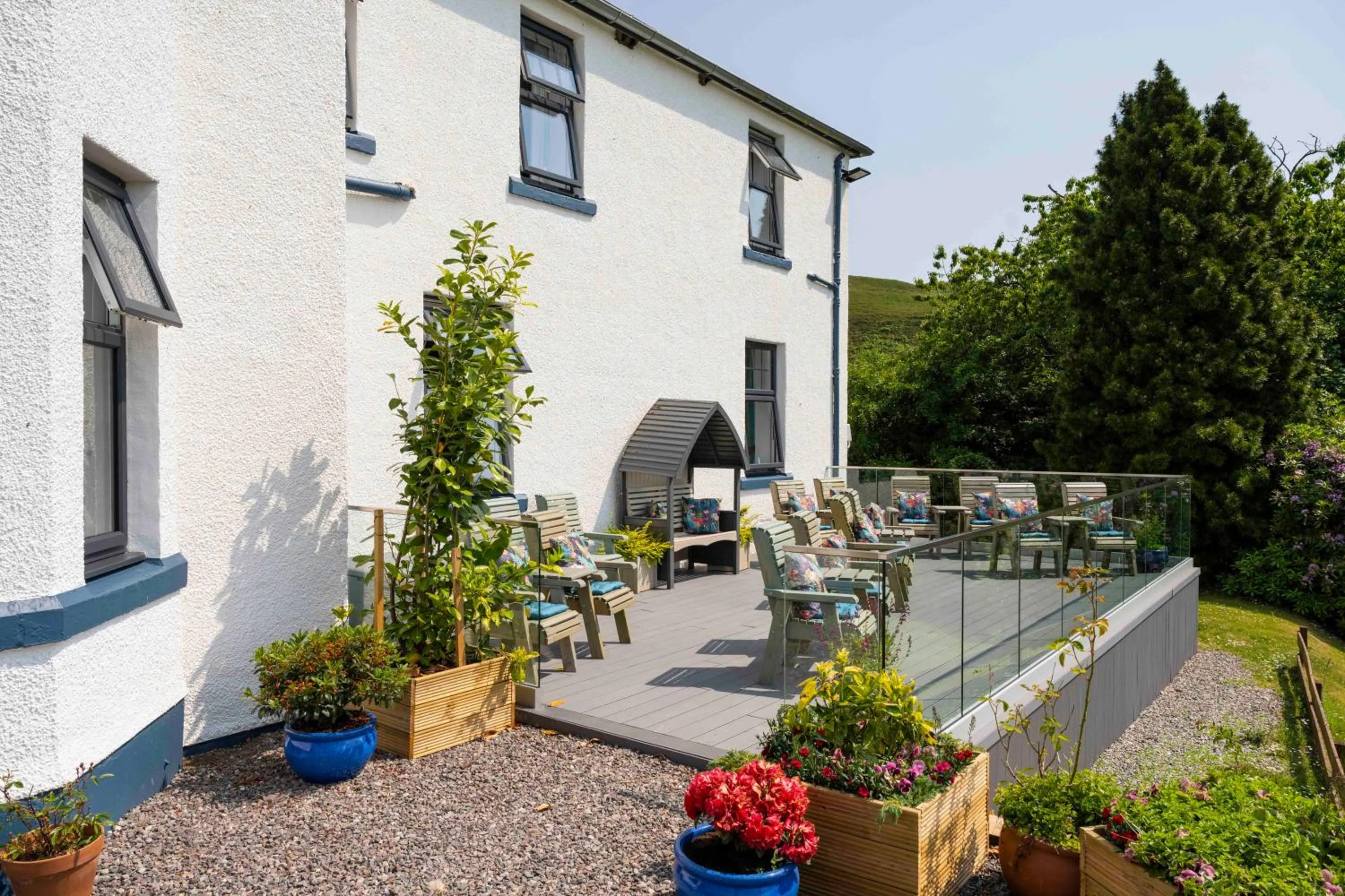 Balcony/Terrace in Toravaig House Hotel