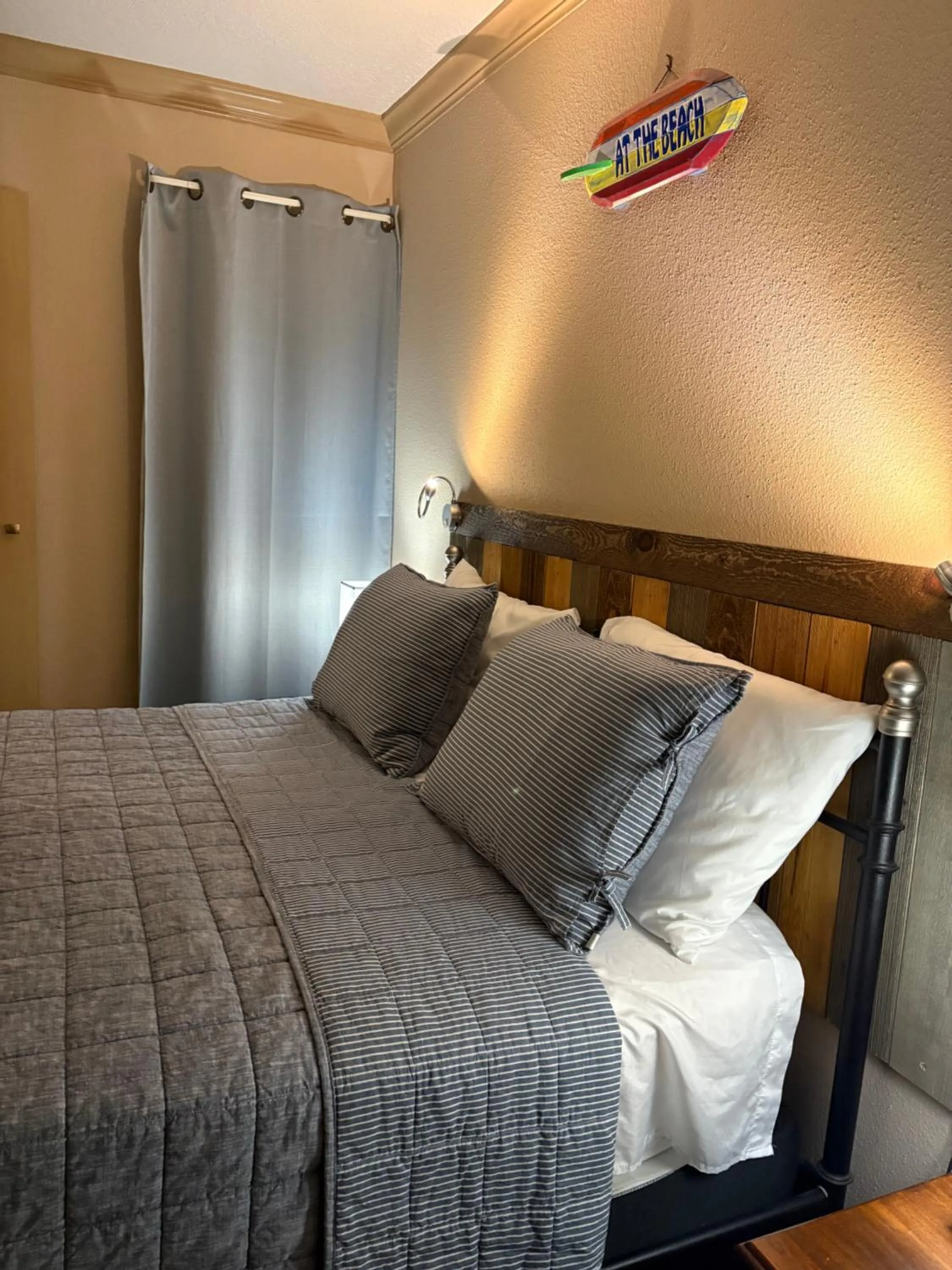 Bed in The Galveston Victorian Condo