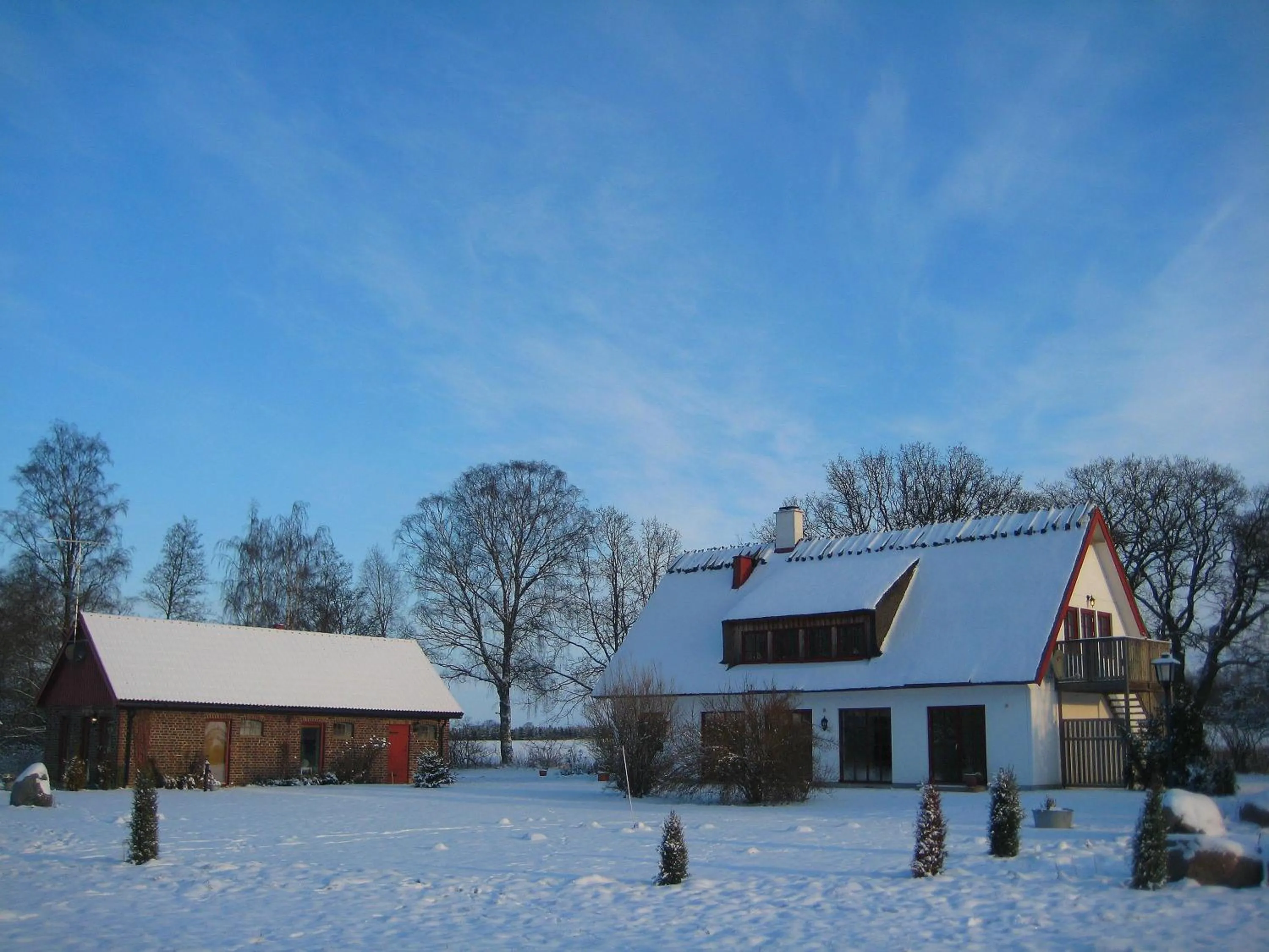 Facade/entrance in Hjortsby Torp