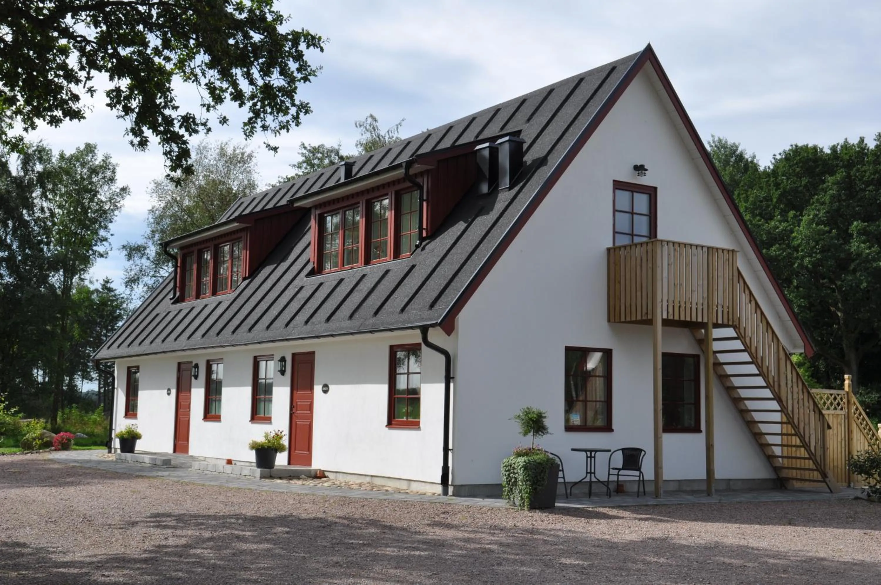 Facade/entrance in Hjortsby Torp