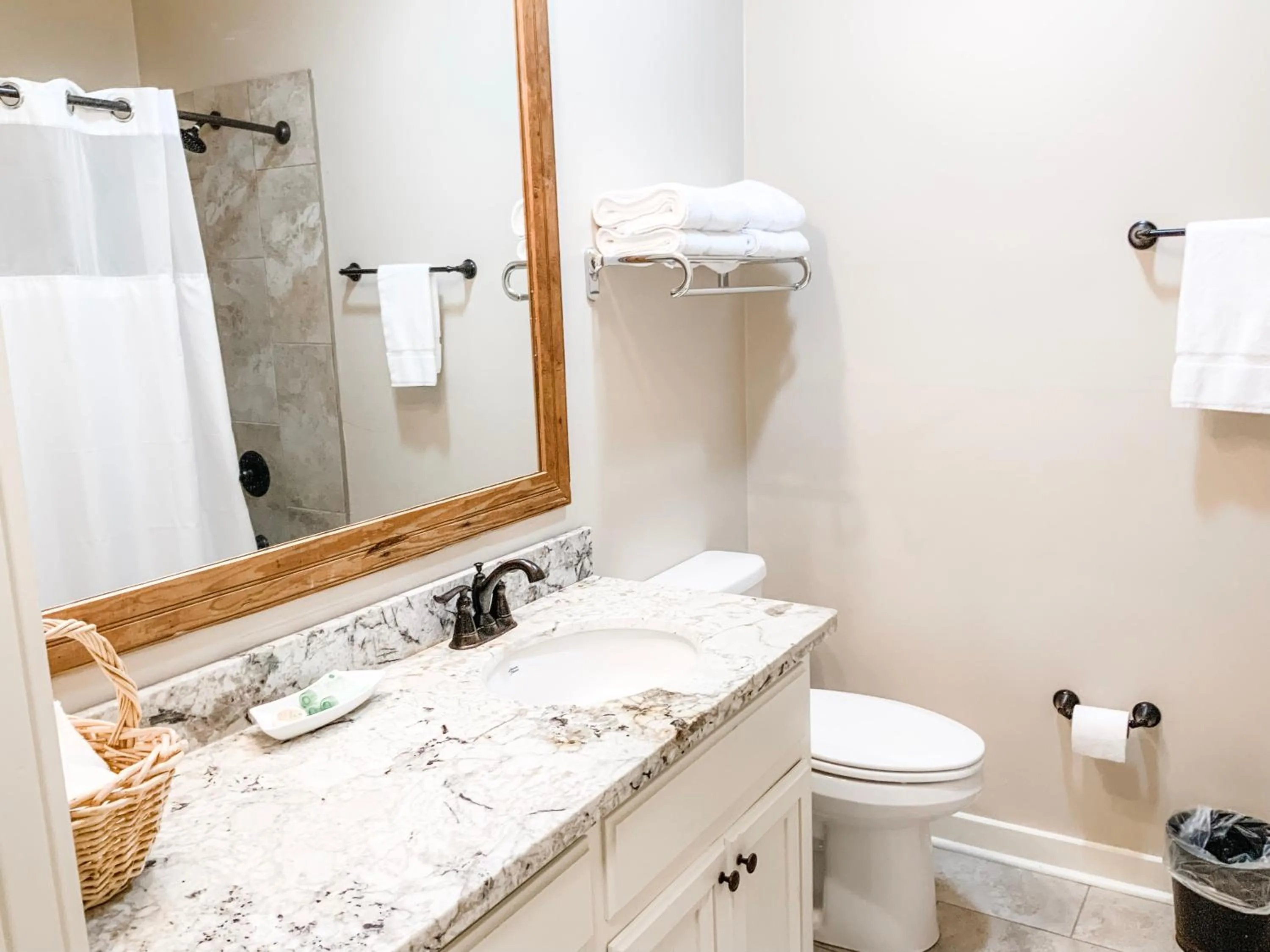 Bathroom in The Lodge at The Bluffs