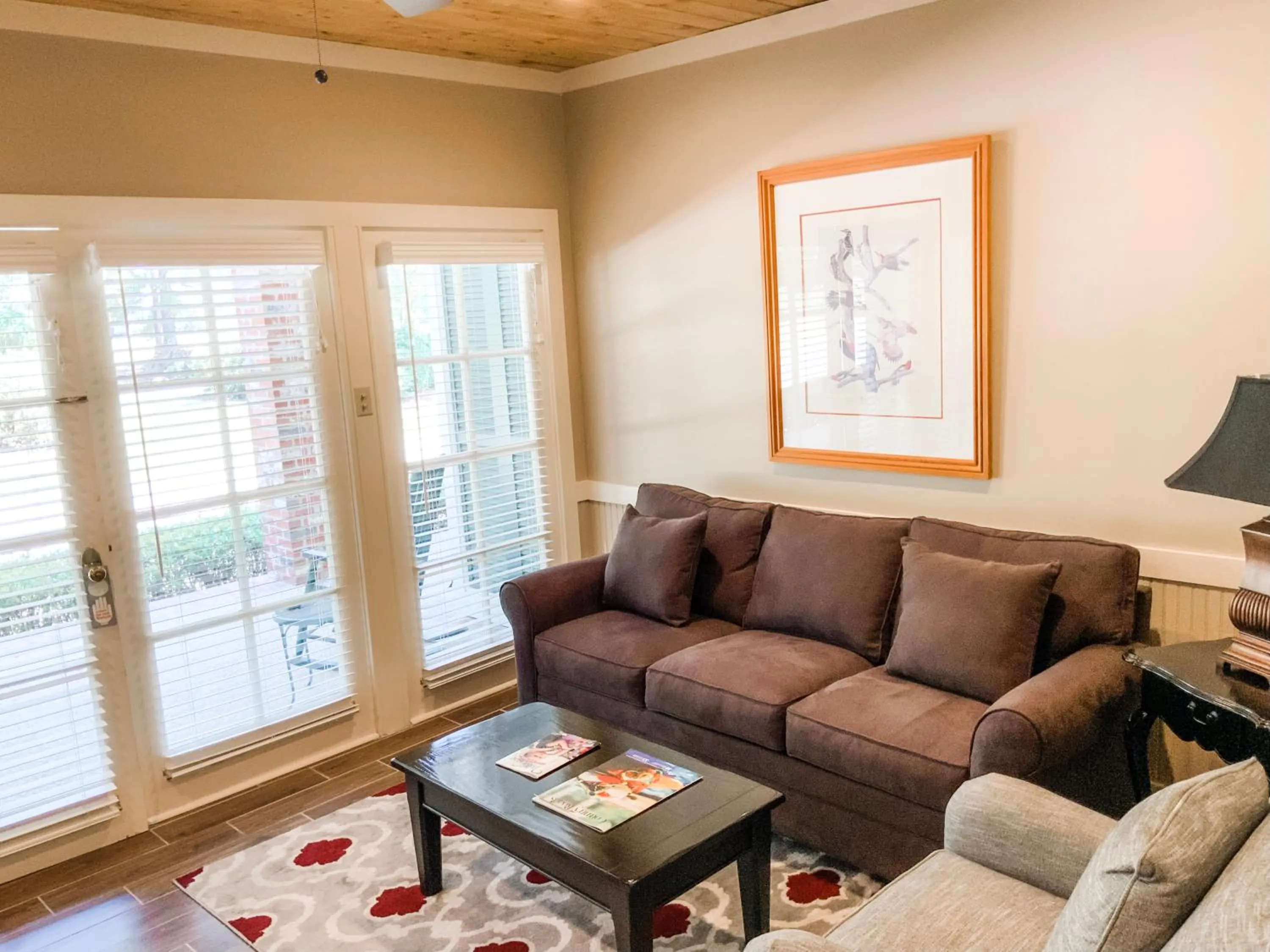 Living room in The Lodge at The Bluffs