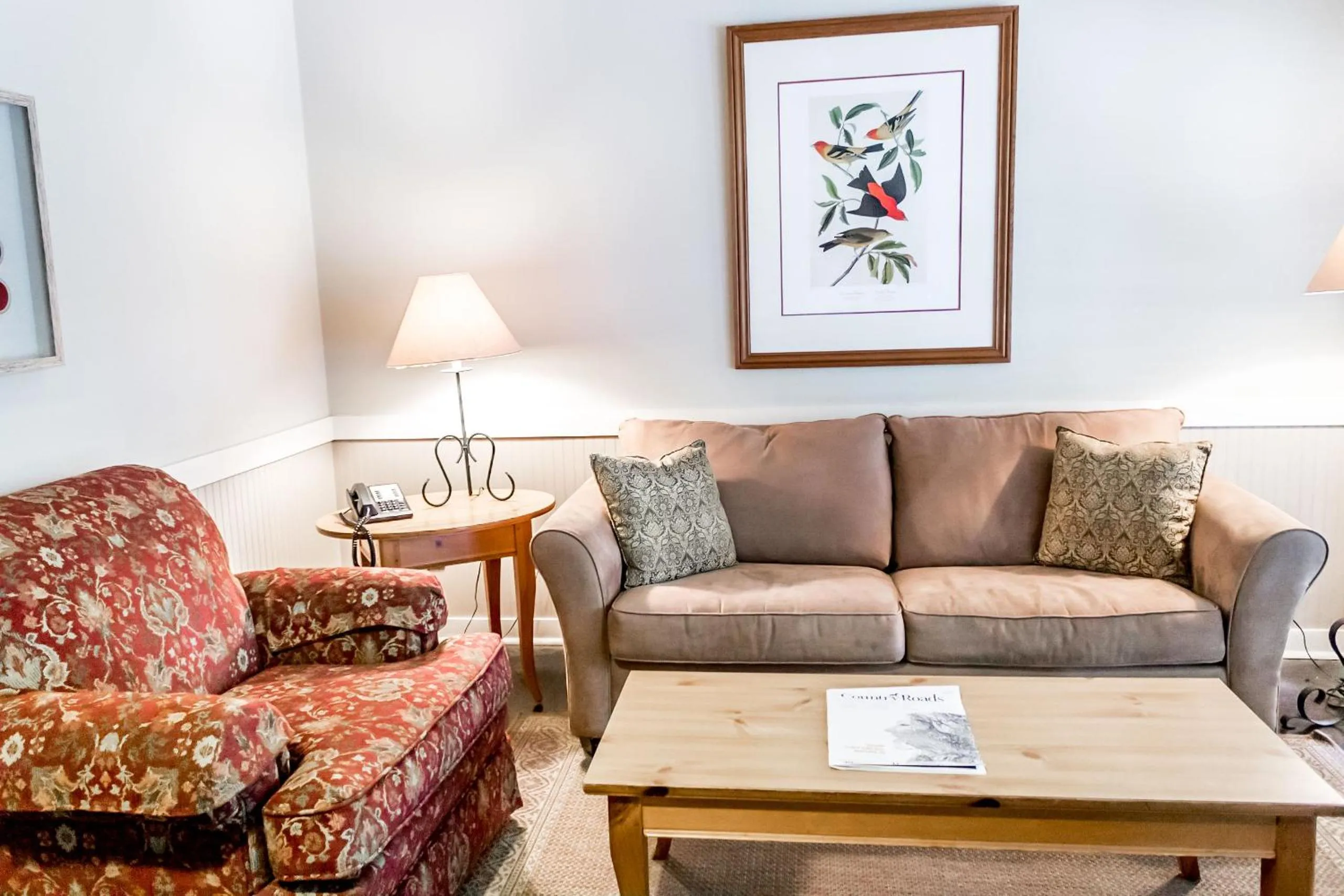 Living room in The Lodge at The Bluffs
