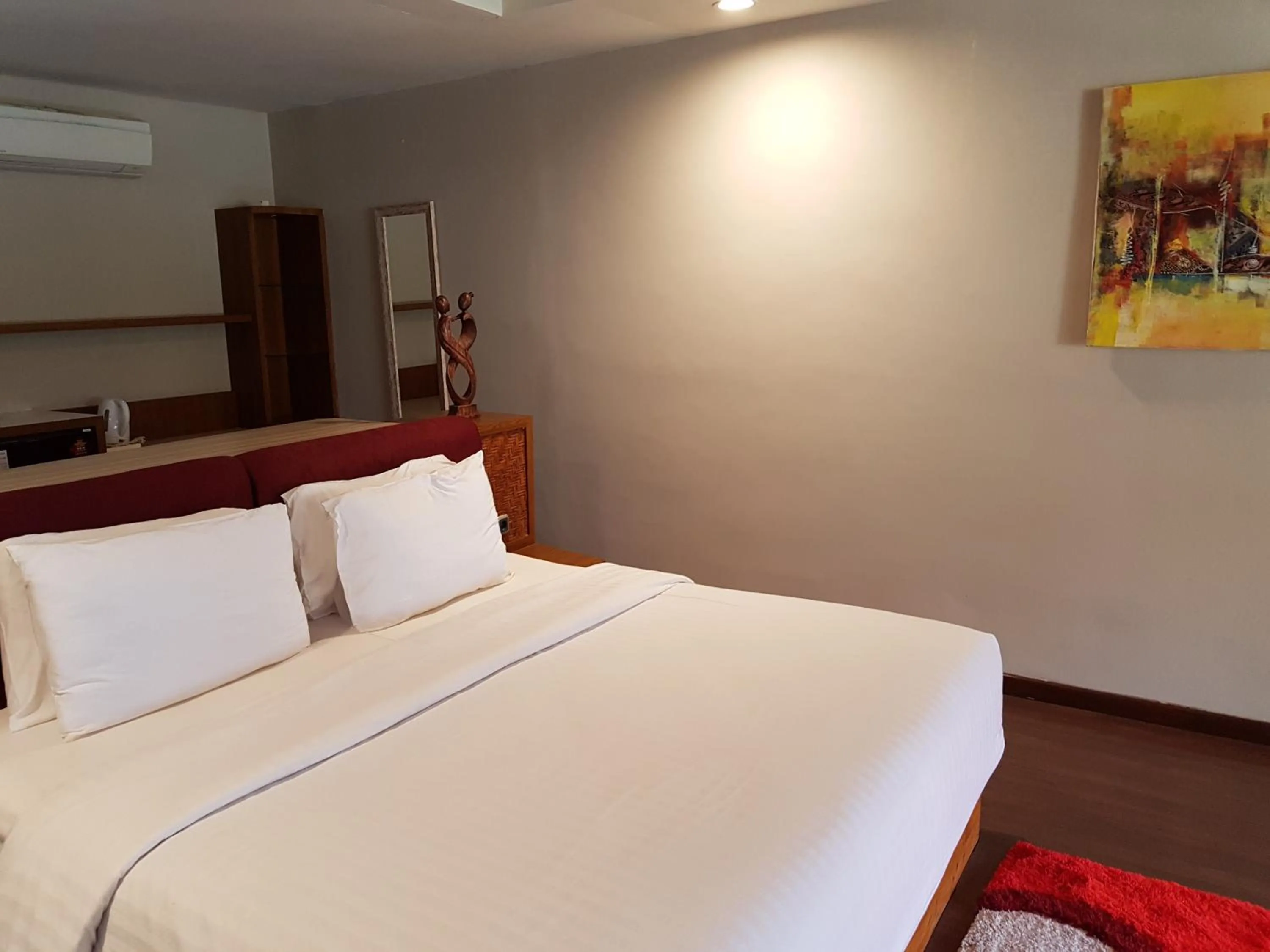 Bed in Narisha Guesthouse