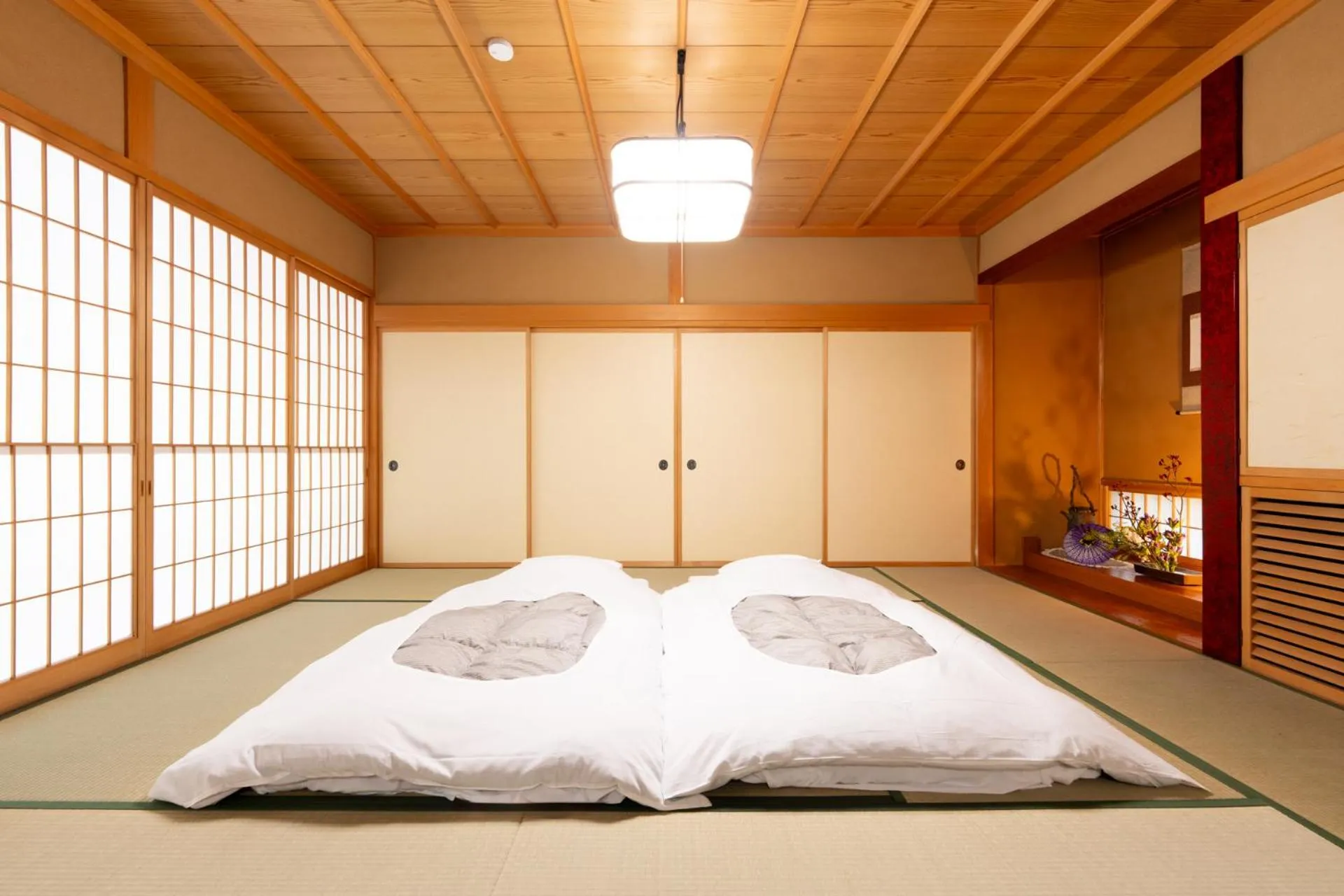 Bed in Kur and Hotel Shinshu