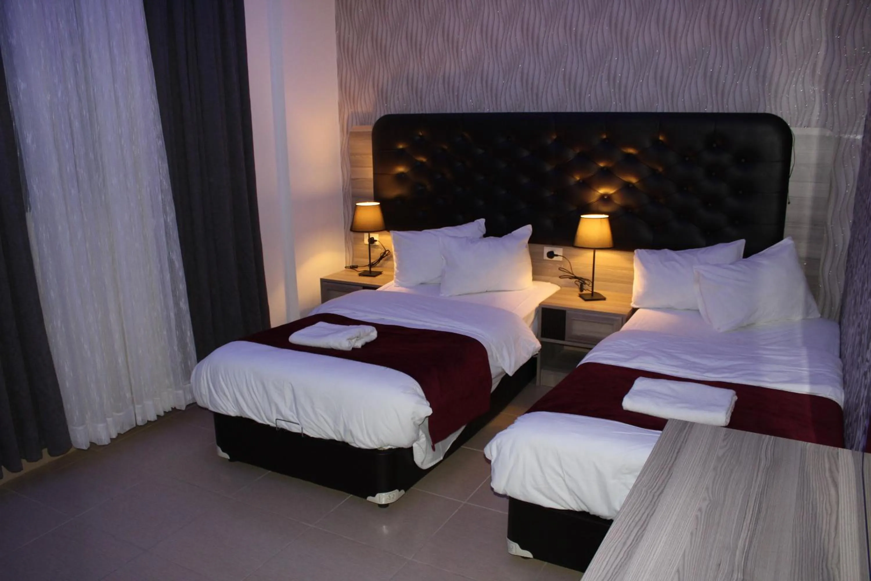 Bed in Virginia Hotel