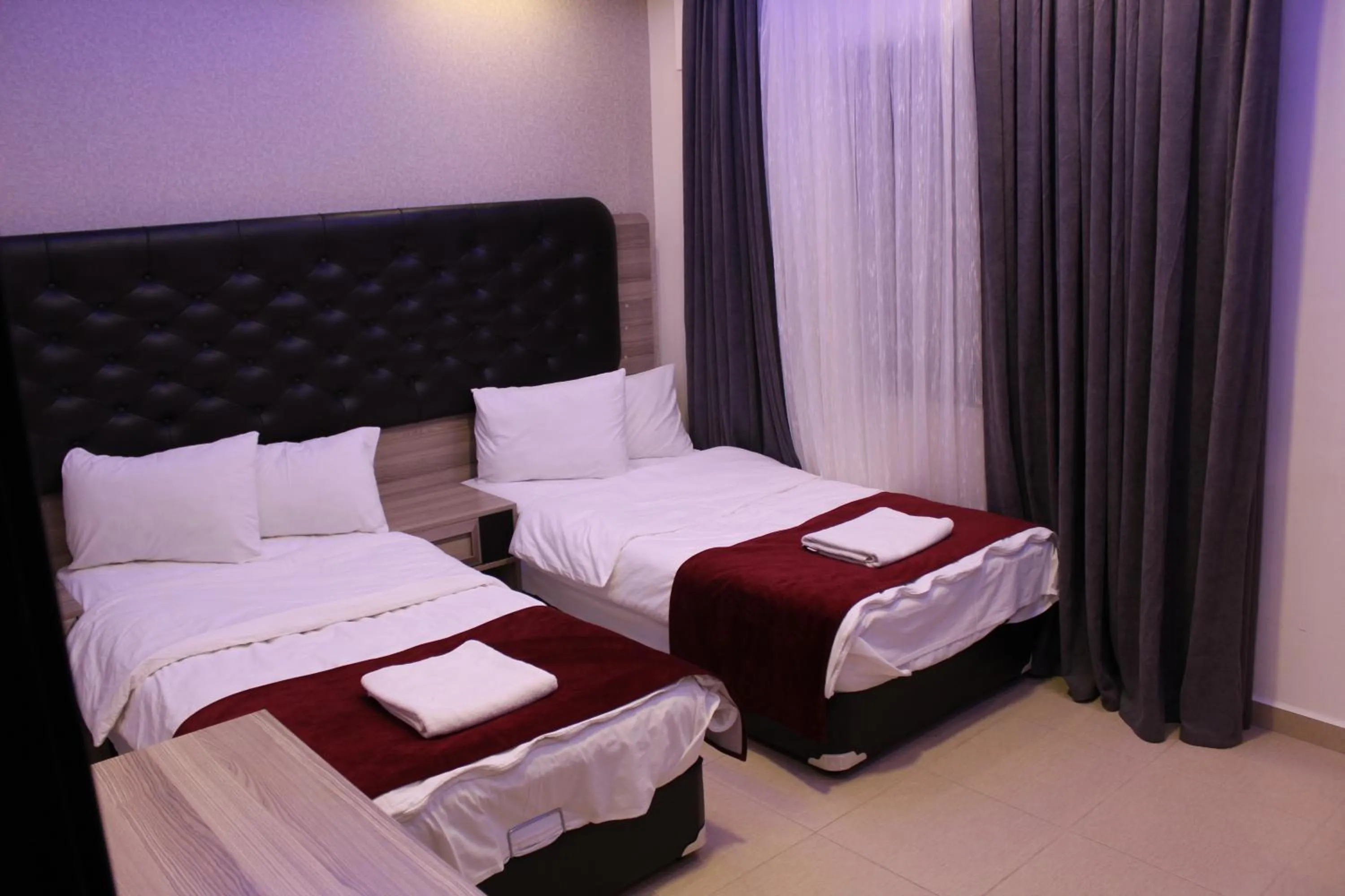 Bed in Virginia Hotel