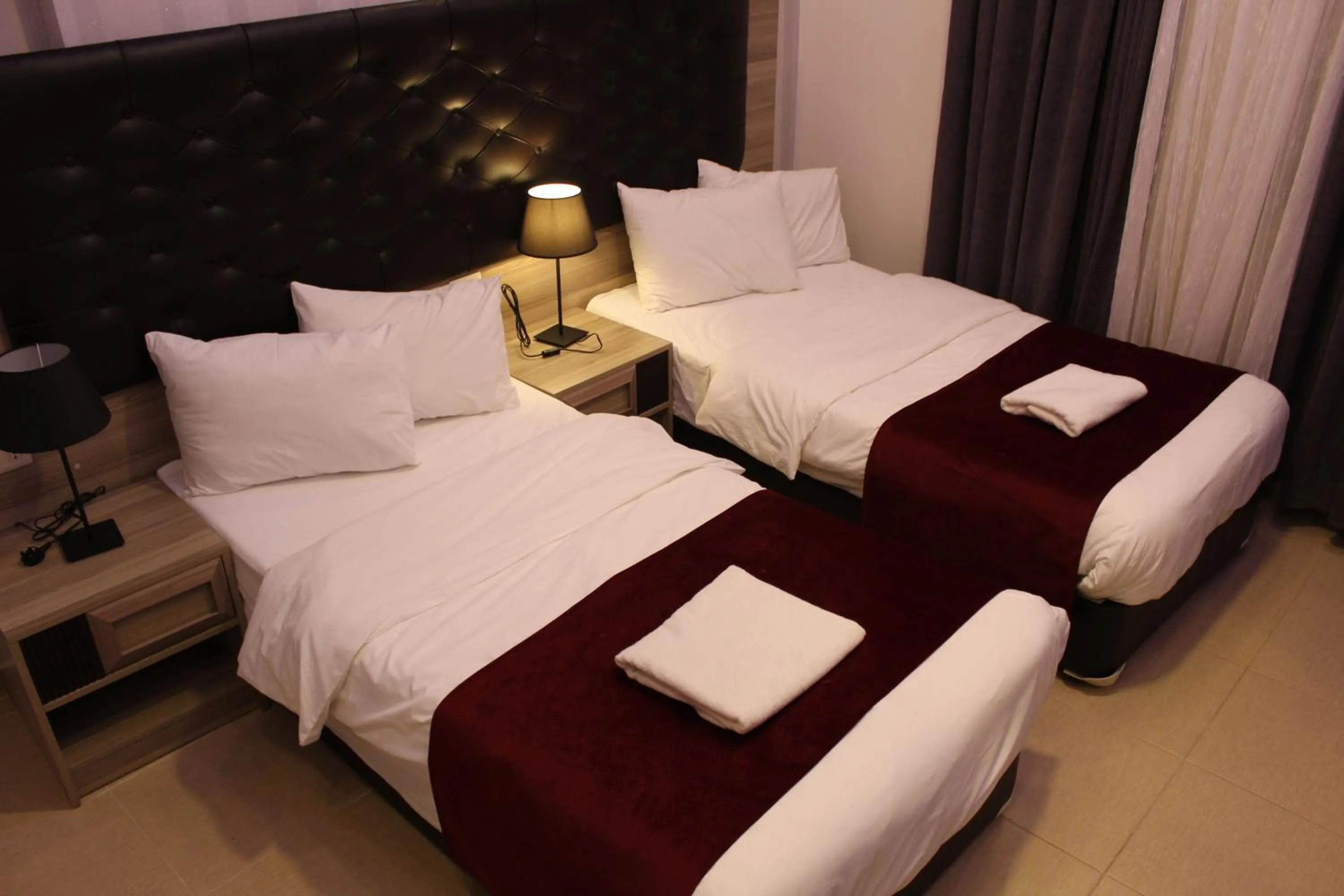 Bed in Virginia Hotel