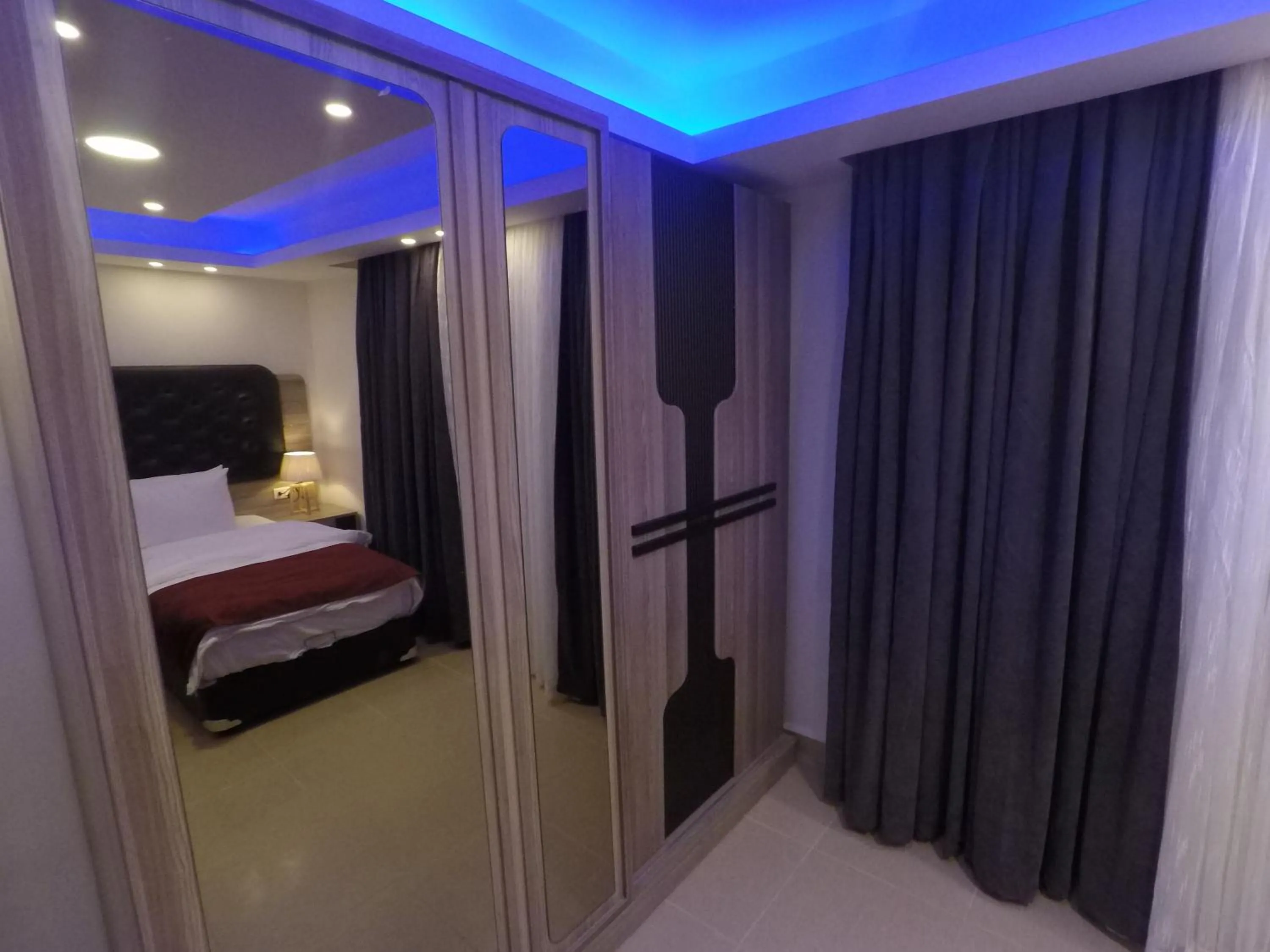 Bed in Virginia Hotel