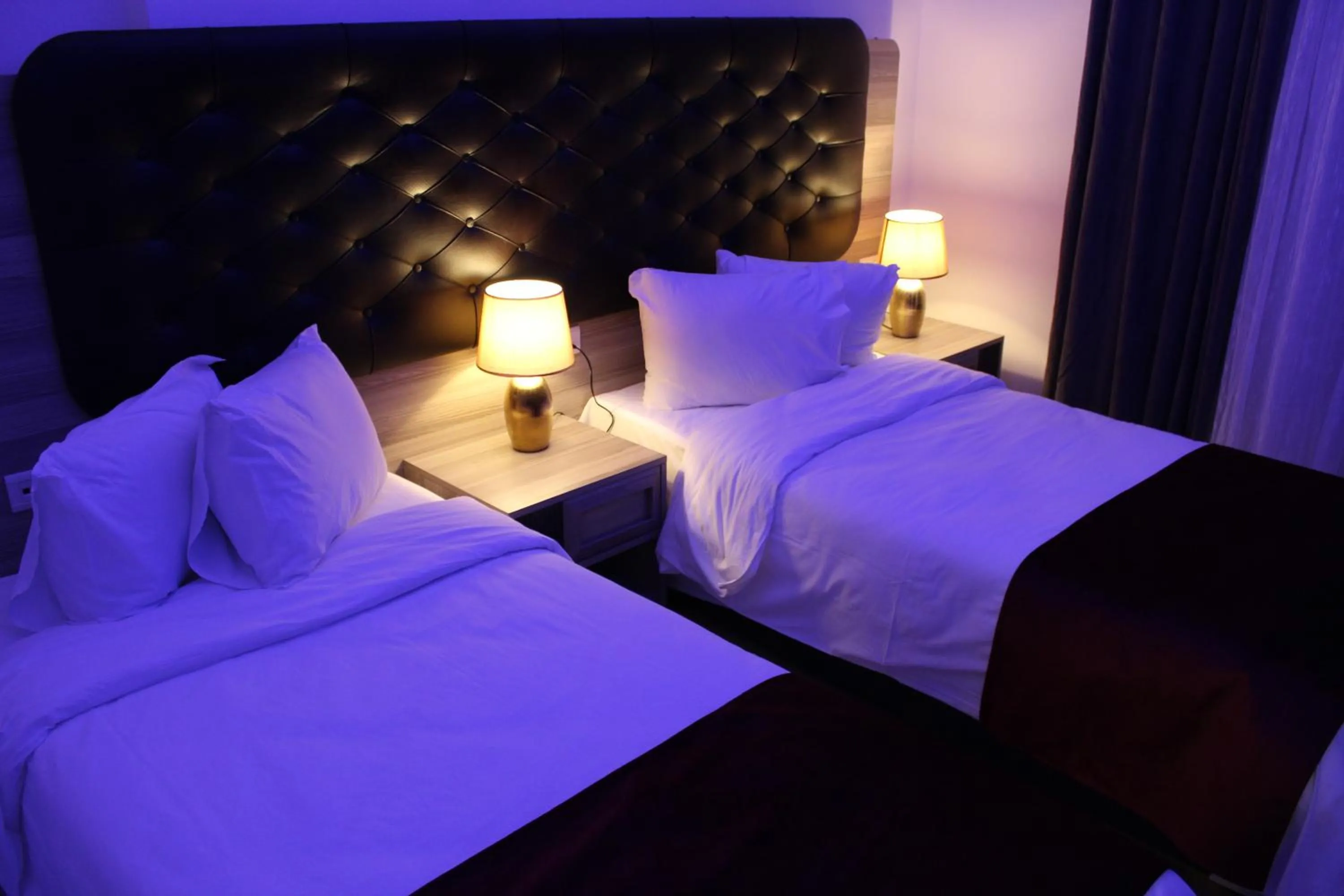 Bed in Virginia Hotel