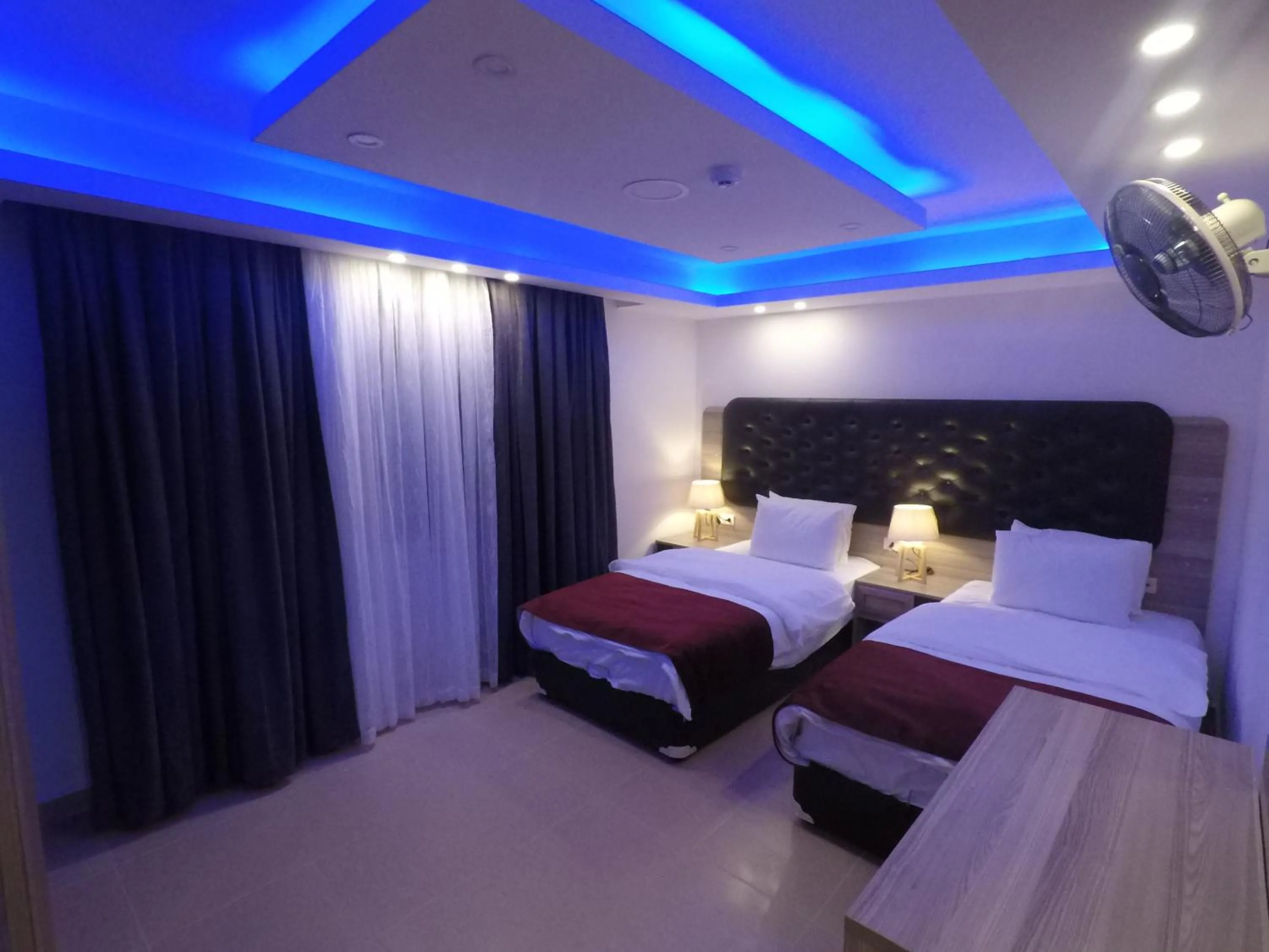 Bed in Virginia Hotel