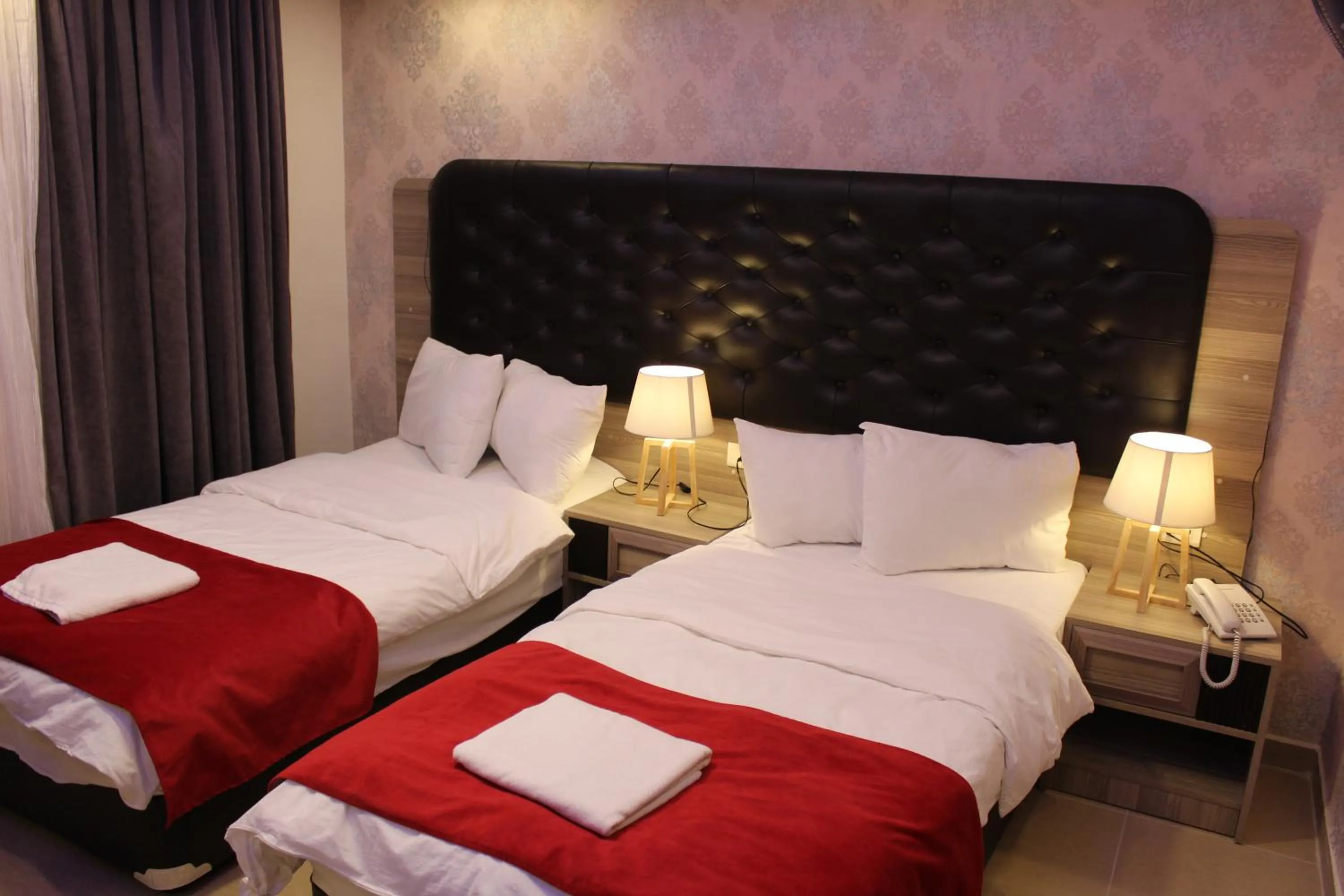 Bed in Virginia Hotel