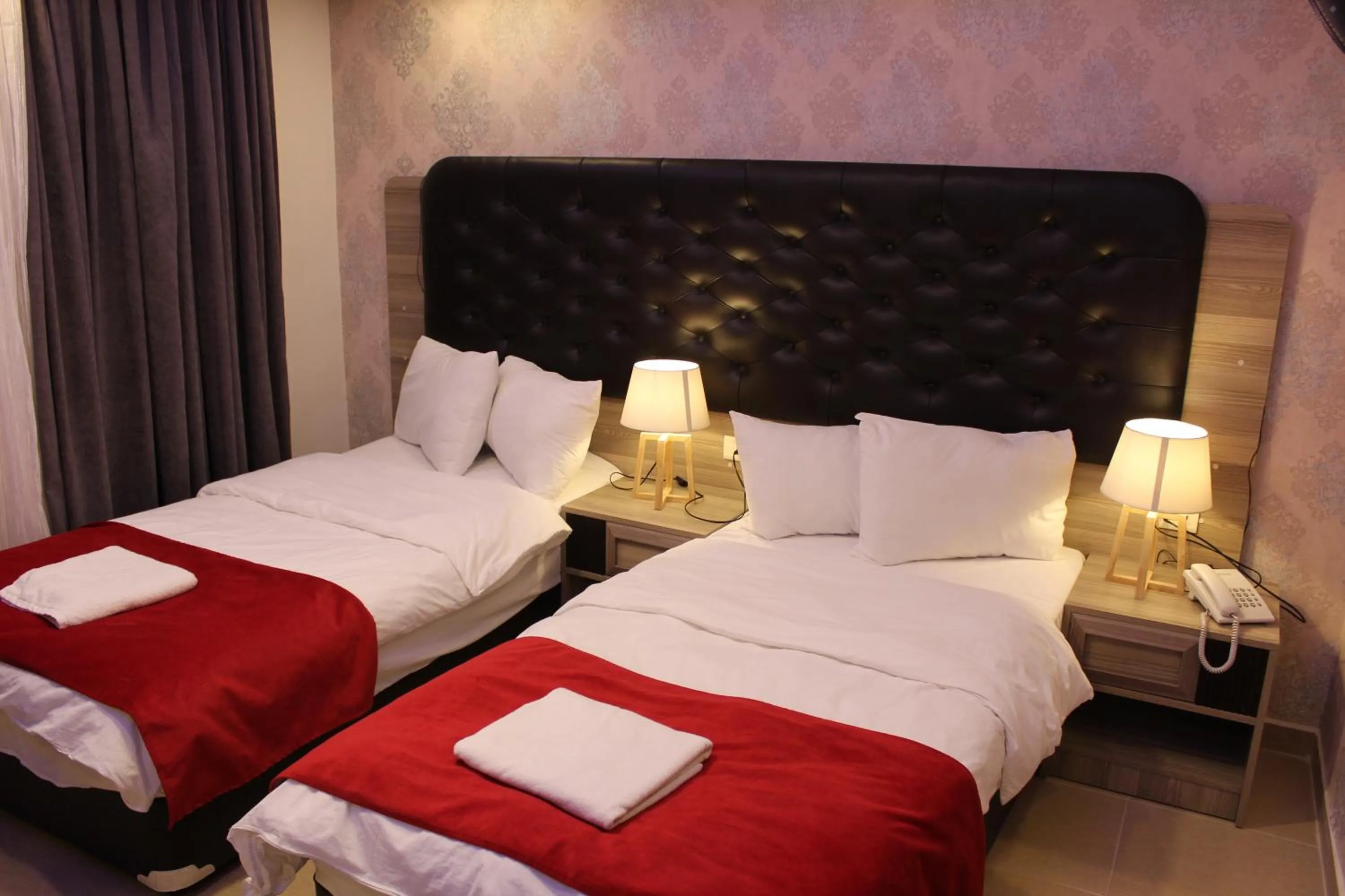 Bed in Virginia Hotel