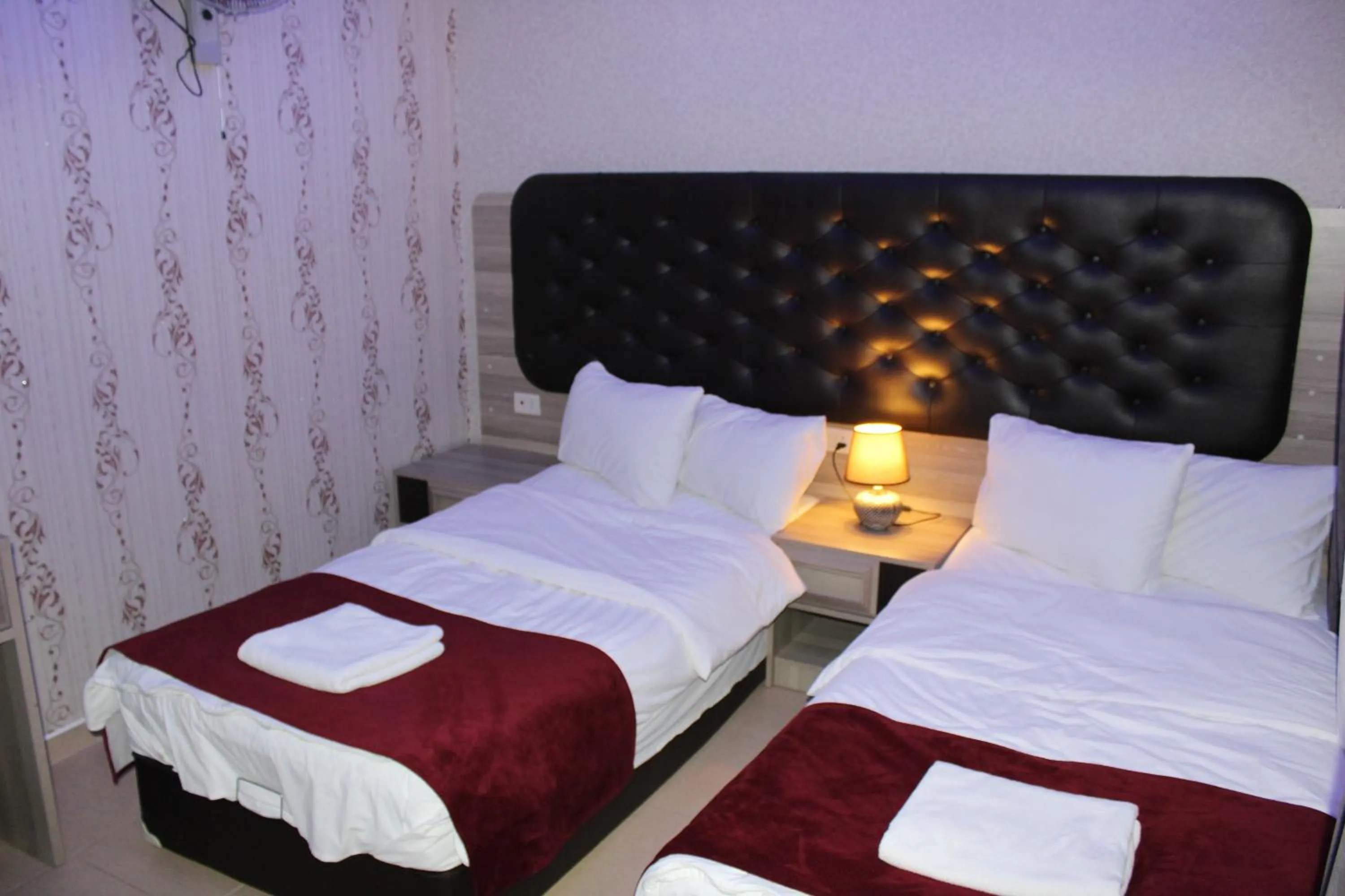 Bed in Virginia Hotel