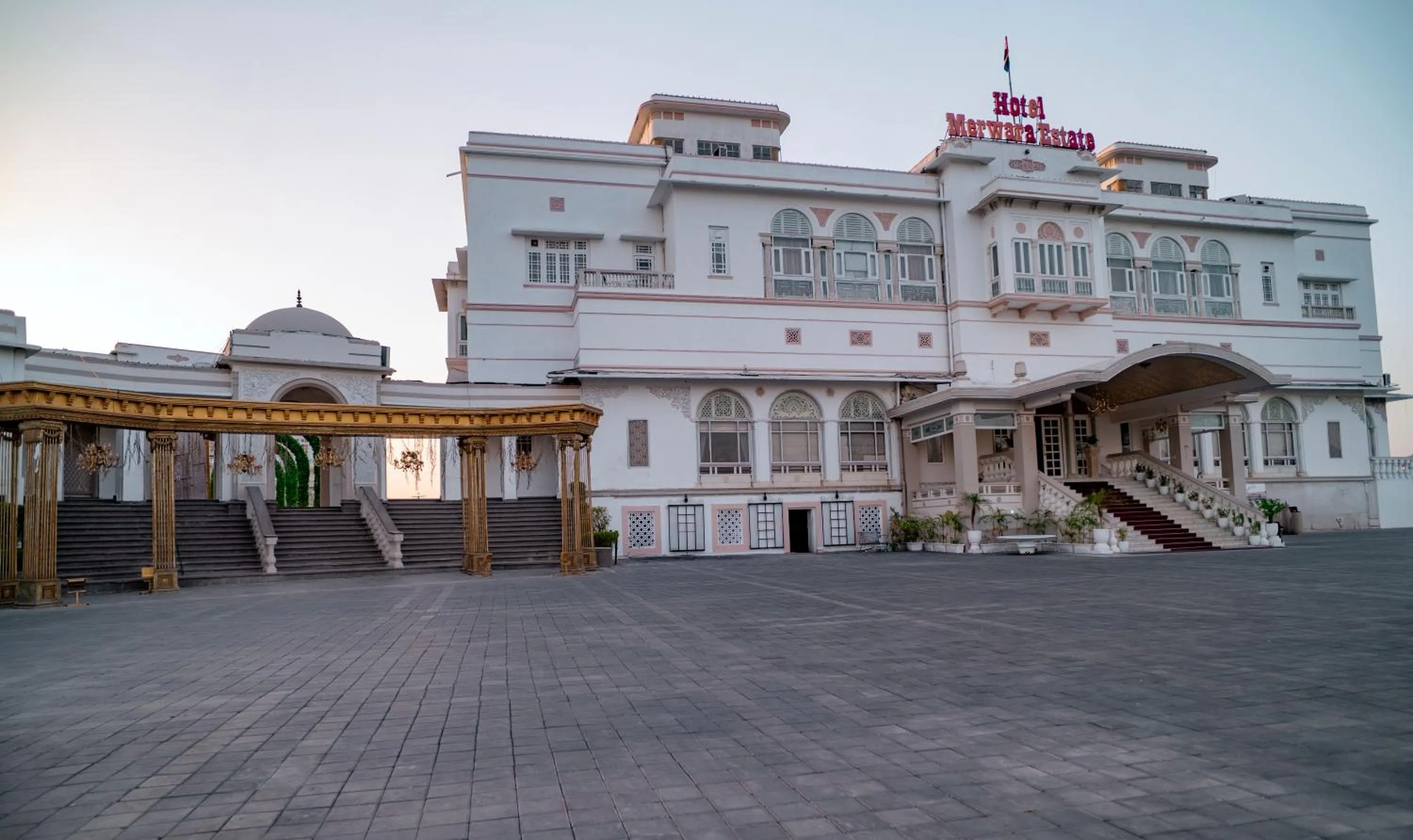 Property building in Hotel Merwara Estate- A Luxury Heritage Resort