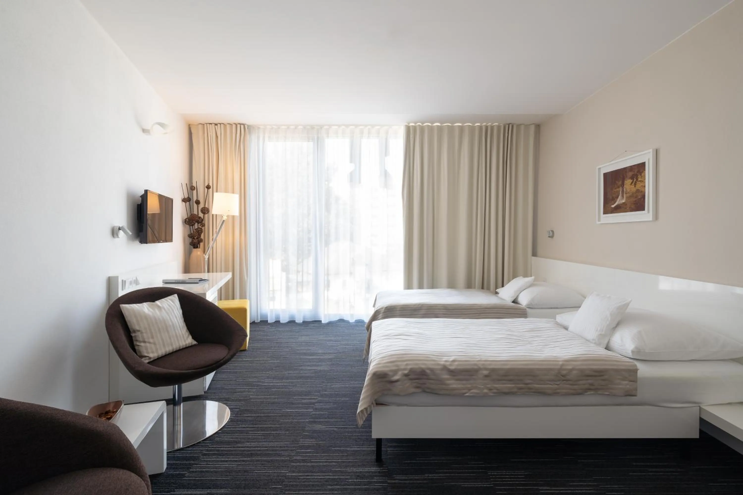 Bedroom, Bed in Fabrika Hotel