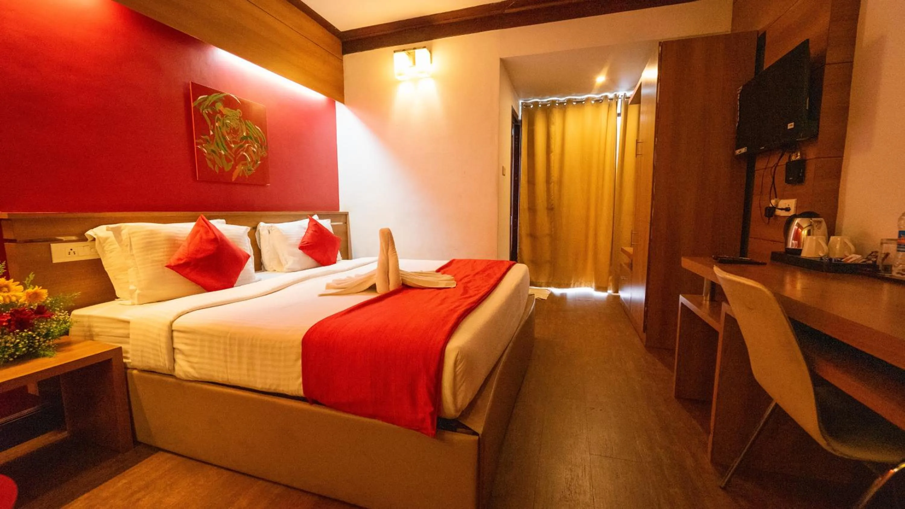 Bedroom, Bed in Westwood Riverside