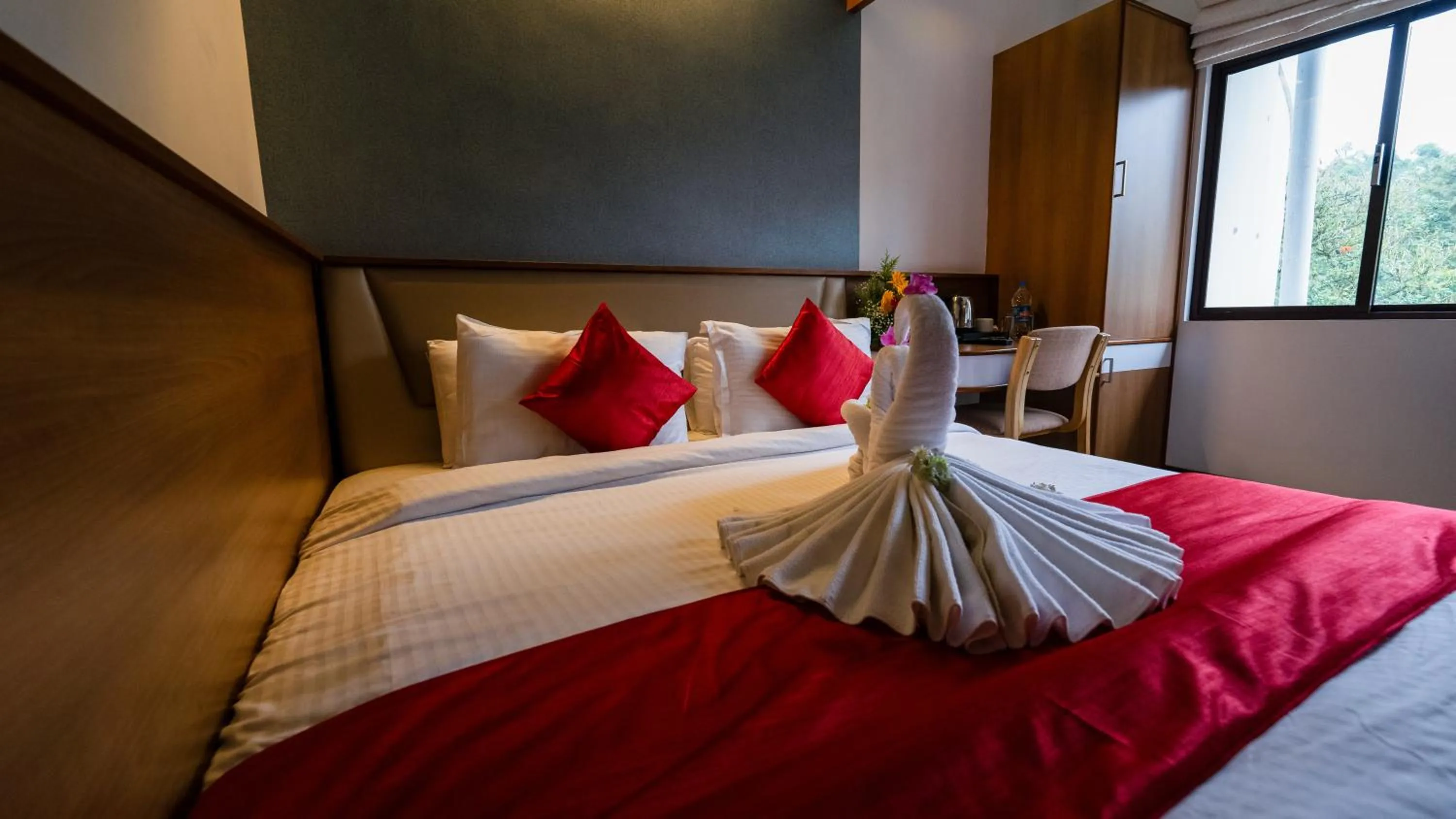 View (from property/room), Bed in Westwood Riverside