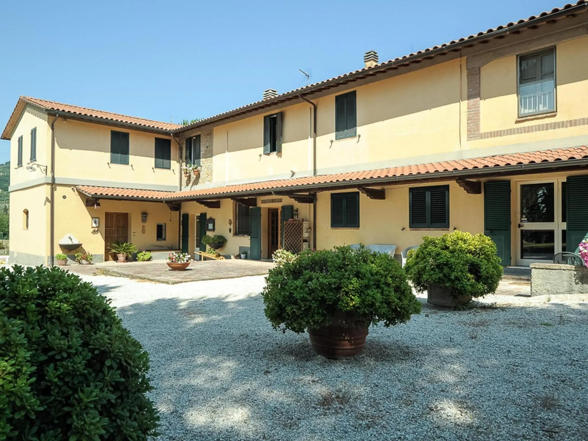 Garden view in Agriturismo Ai Prati