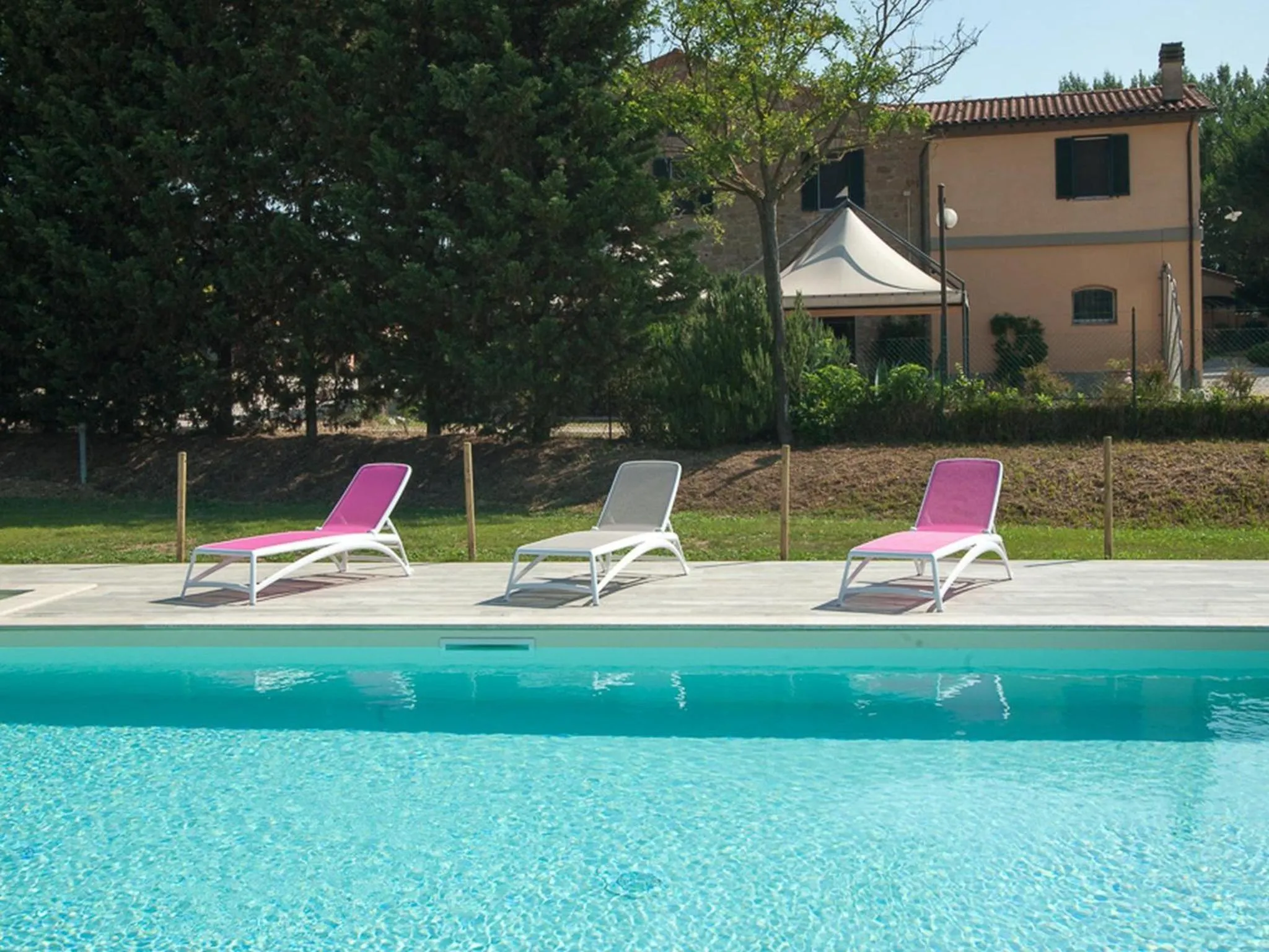 Pool view in Agriturismo Ai Prati