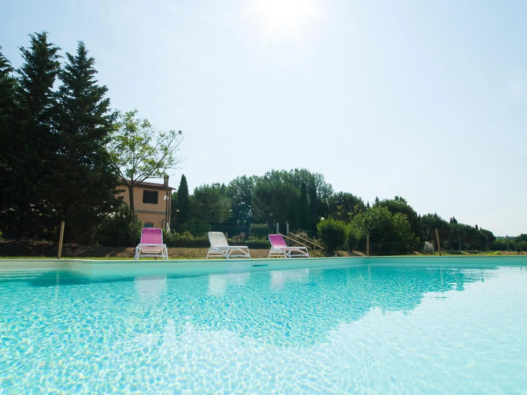 Pool view in Agriturismo Ai Prati