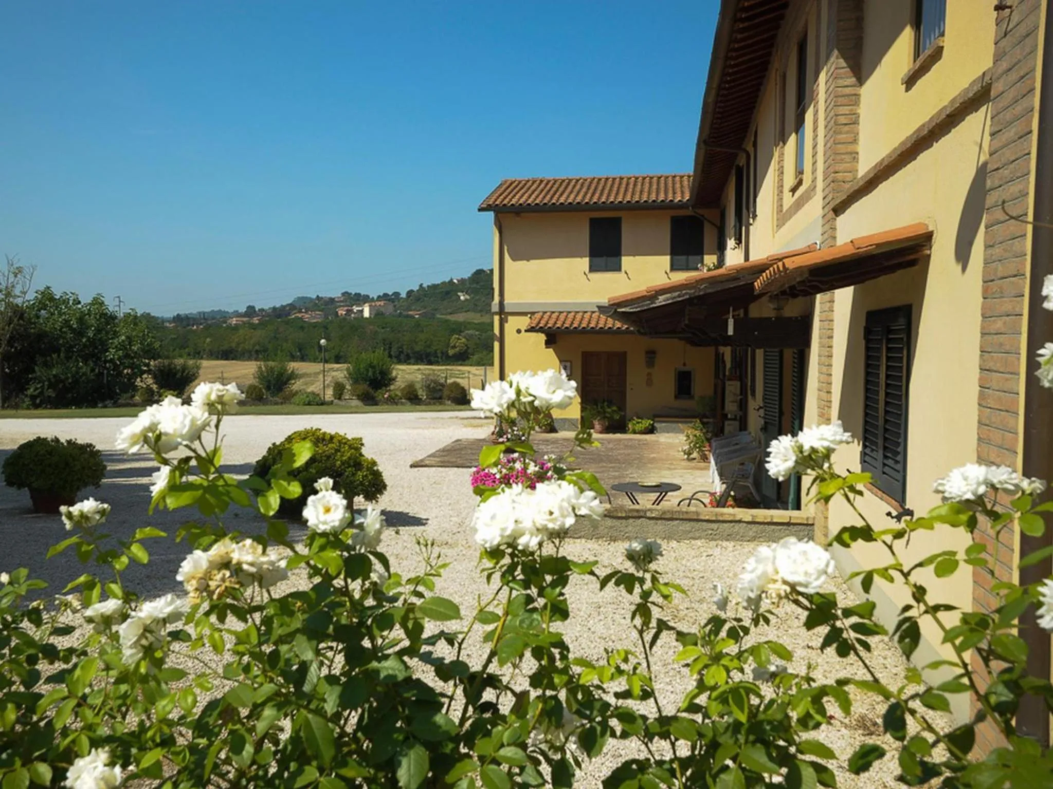 Garden view in Agriturismo Ai Prati