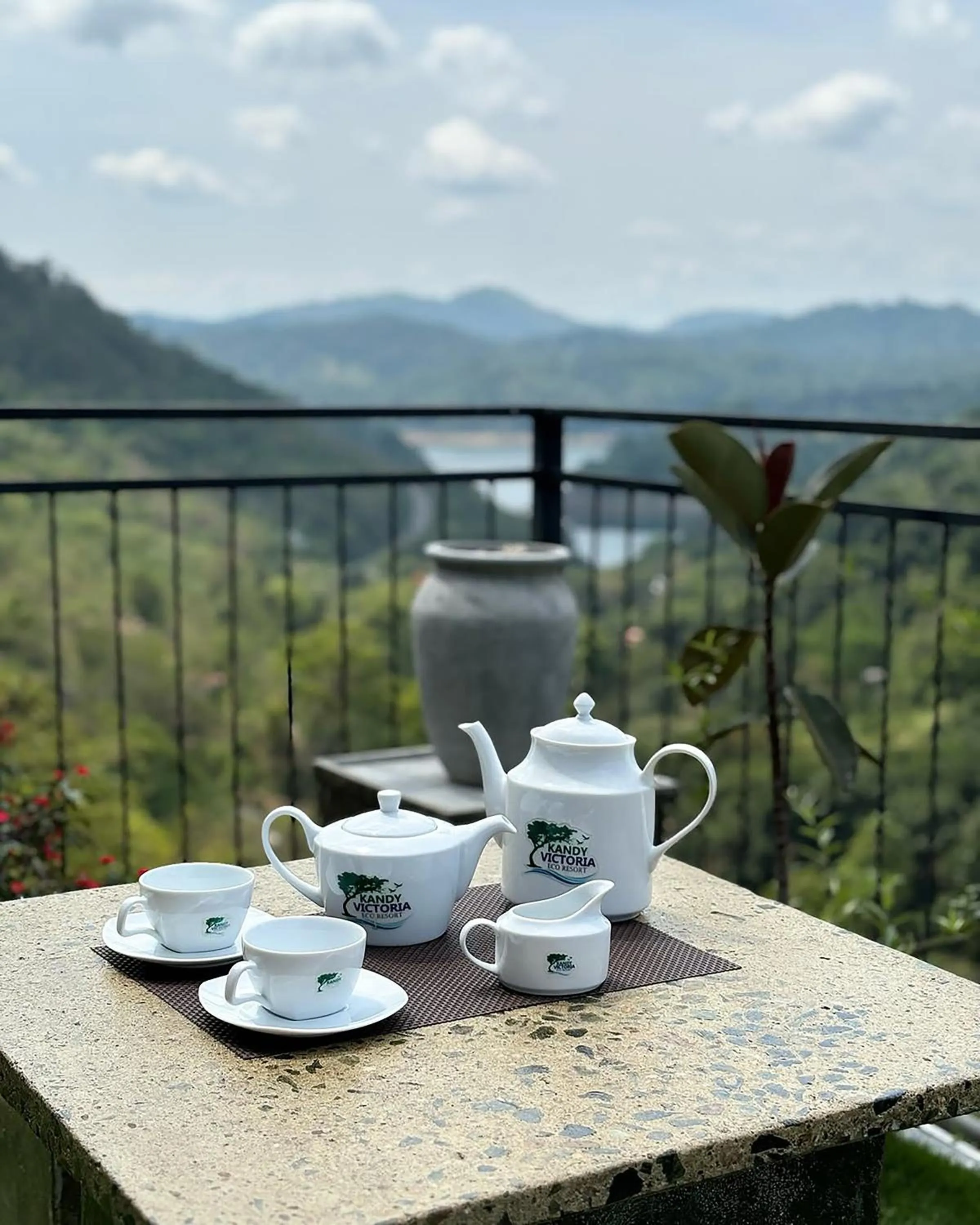 Balcony/Terrace in Kandy Victoria Eco Resort