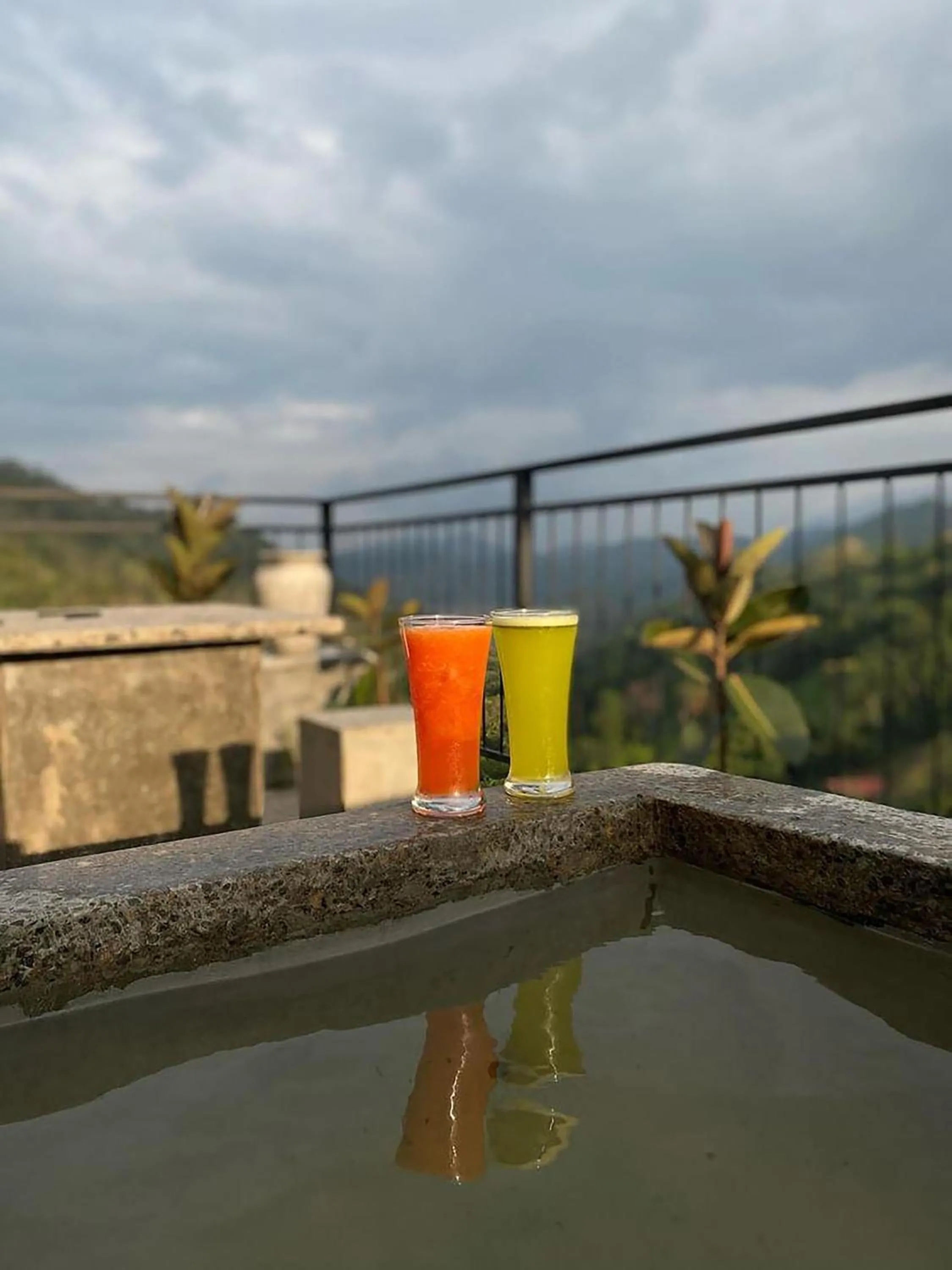 Balcony/Terrace in Kandy Victoria Eco Resort
