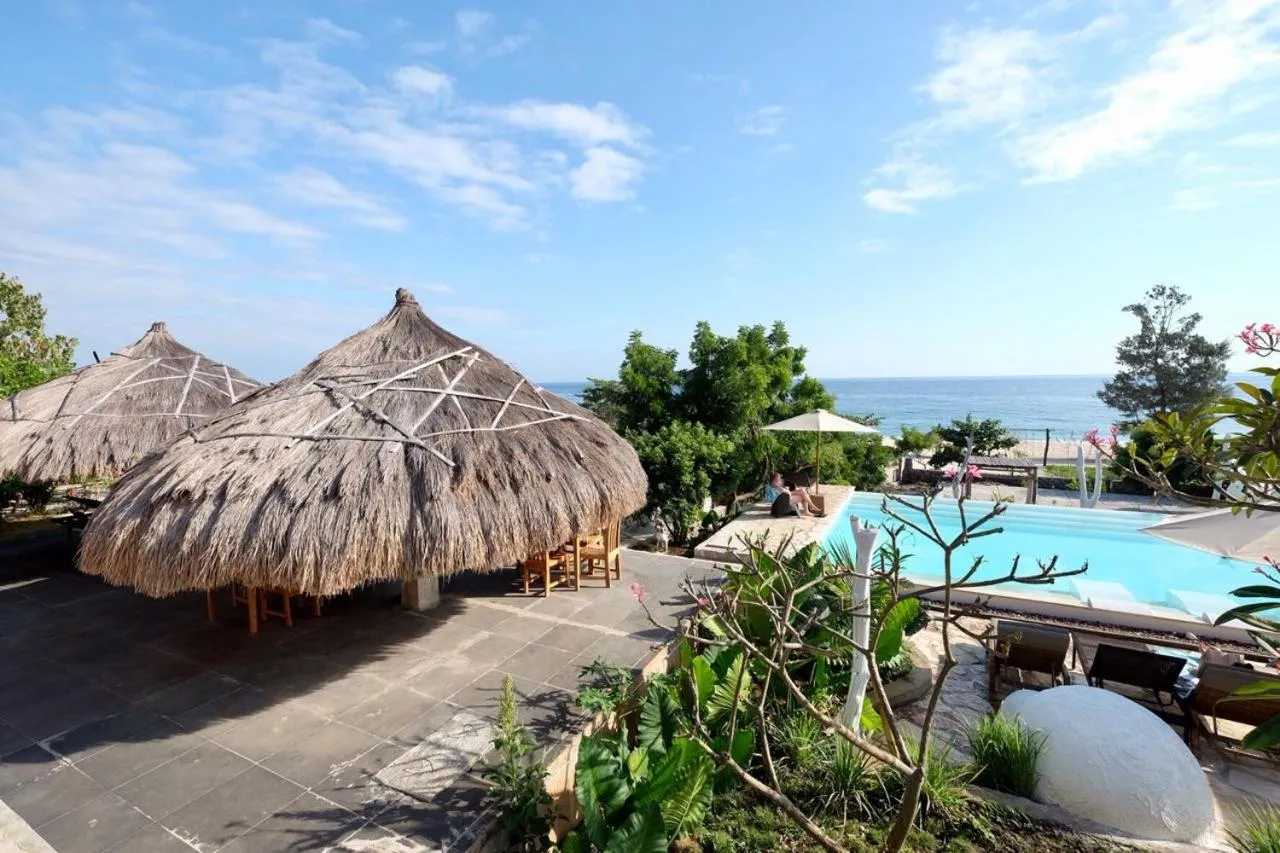 Property building in Mario Hotel and Cafe