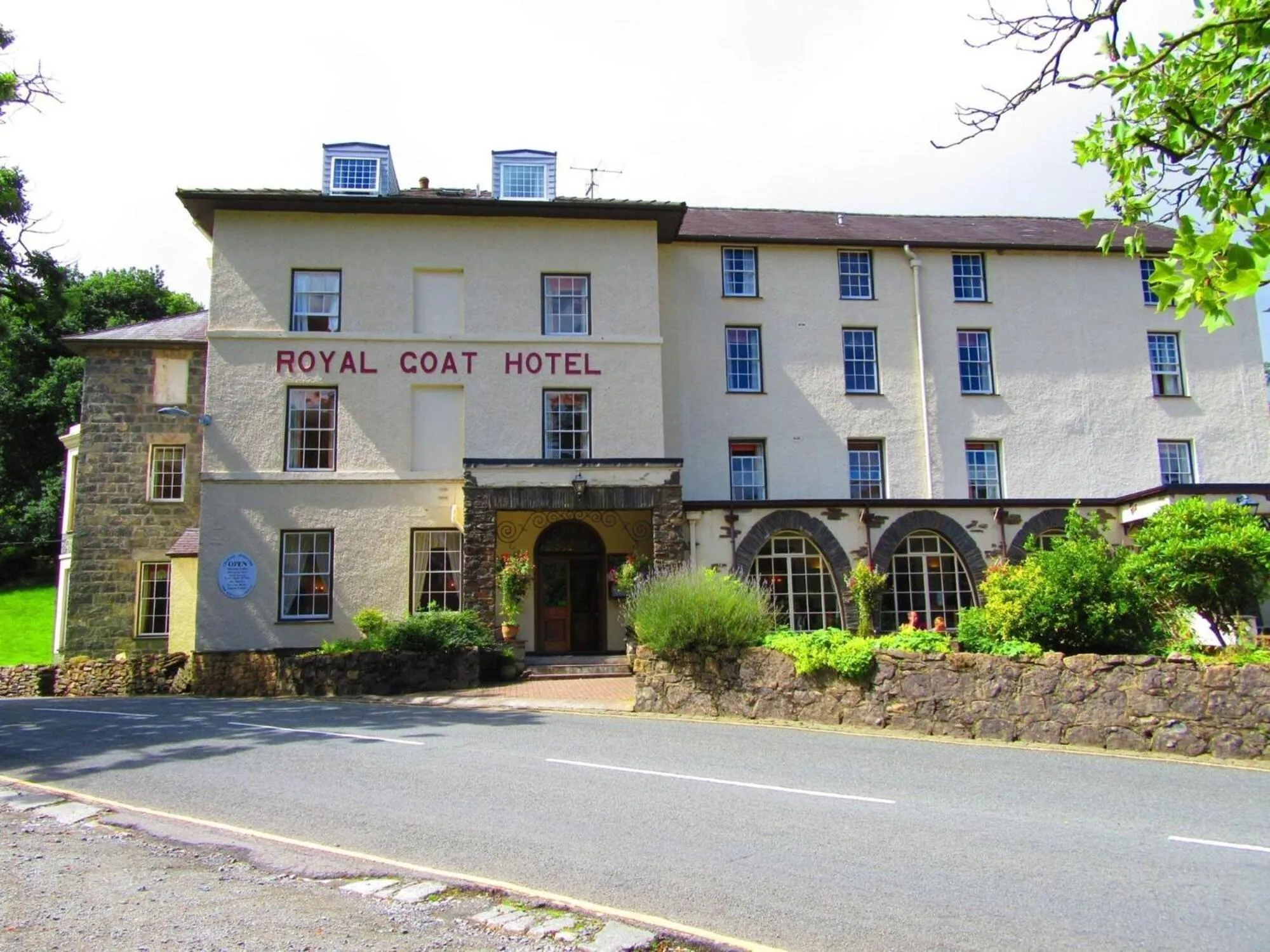 Property building in Royal Goat Hotel