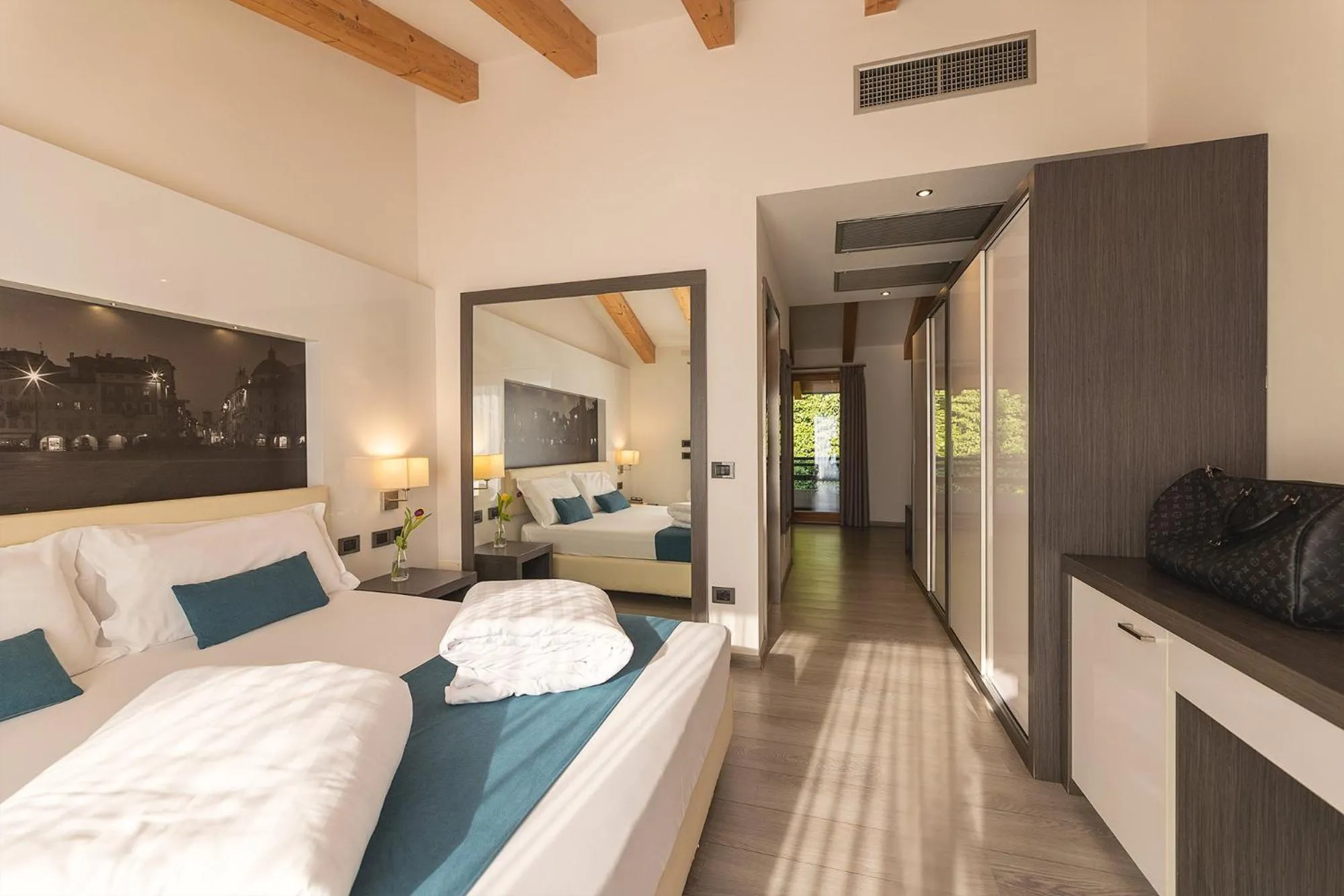 Photo of the whole room, Bed in Hi Hotels Trento - Wellness & Spa Adults Only