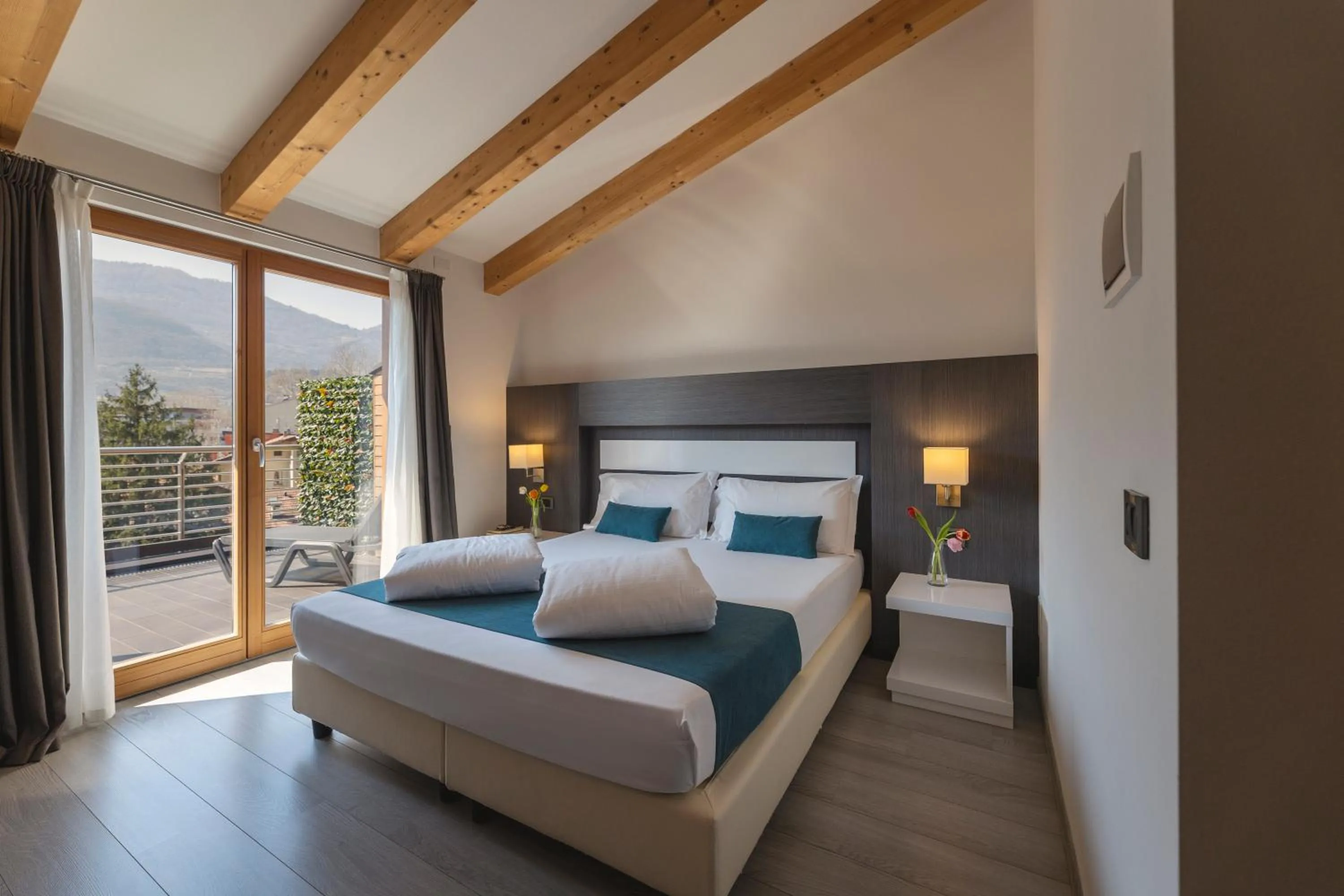 Photo of the whole room, Bed in Hi Hotels Trento - Wellness & Spa Adults Only