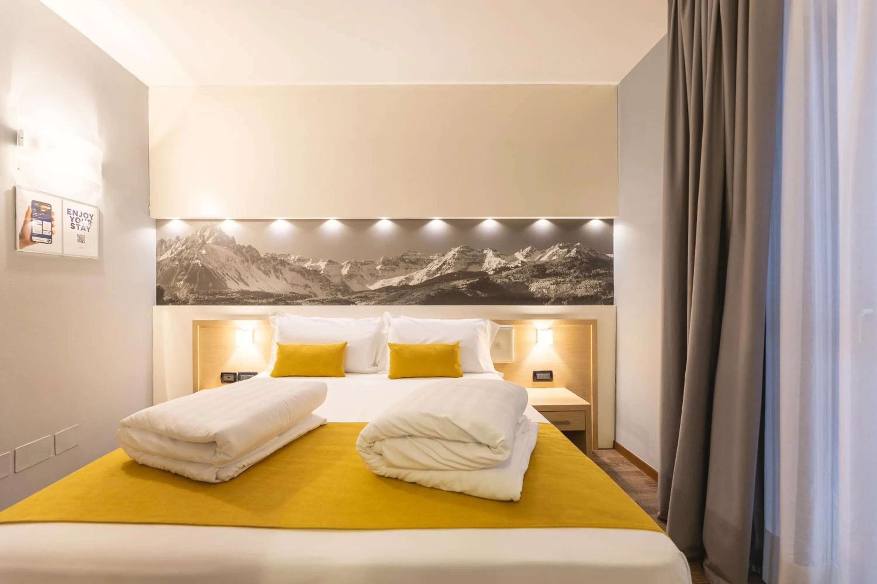 Photo of the whole room, Bed in Hi Hotels Trento - Wellness & Spa Adults Only