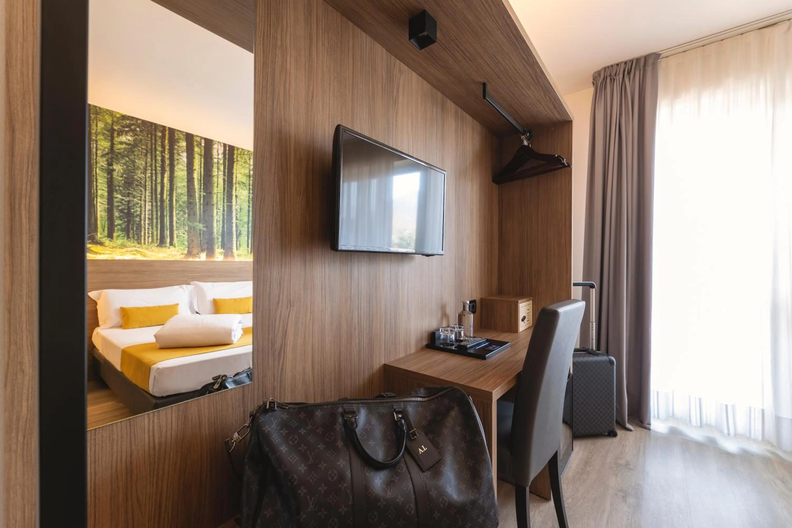 Bedroom, Bed in Hi Hotels Trento - Wellness & Spa Adults Only