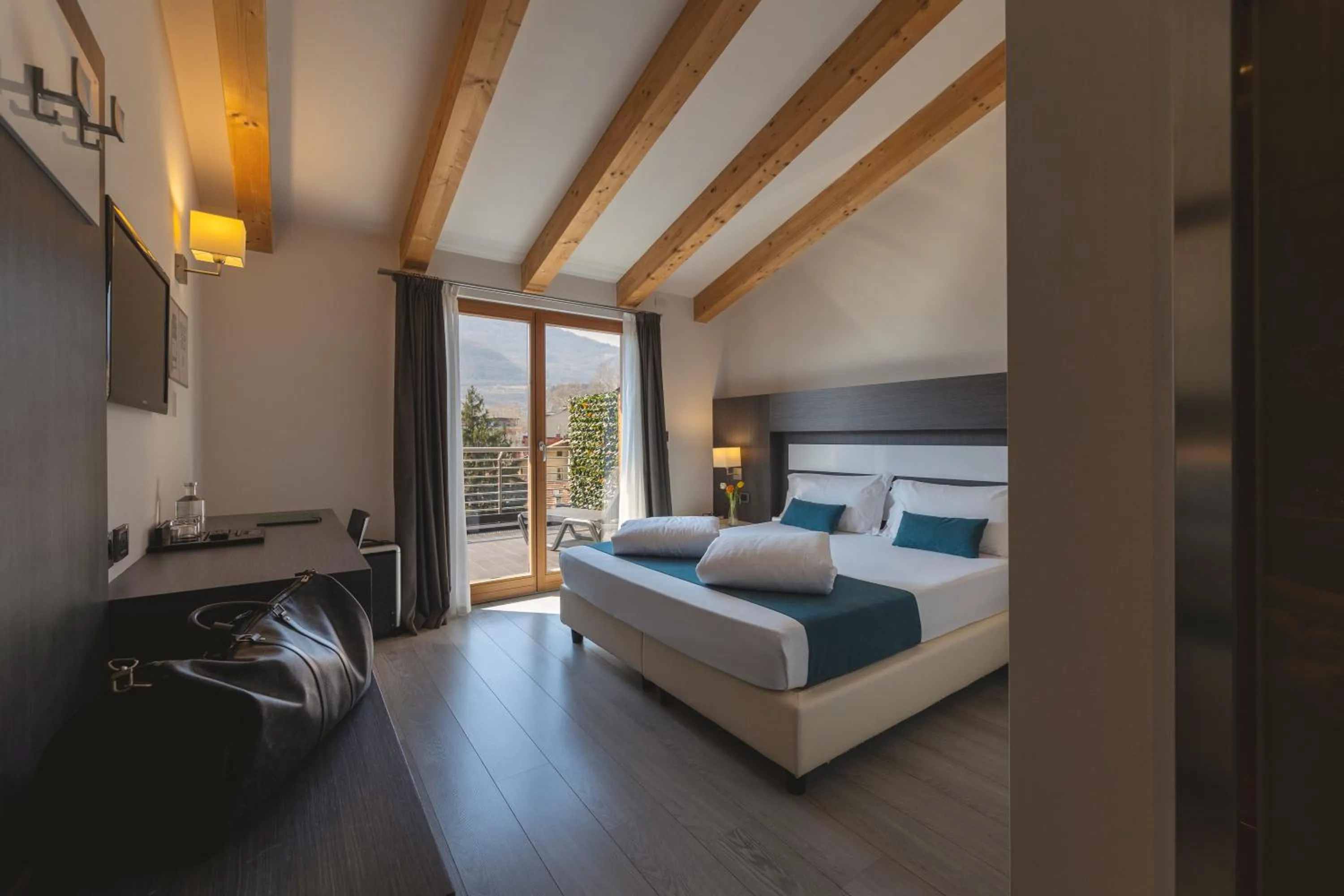 Photo of the whole room, Bed in Hi Hotels Trento - Wellness & Spa Adults Only