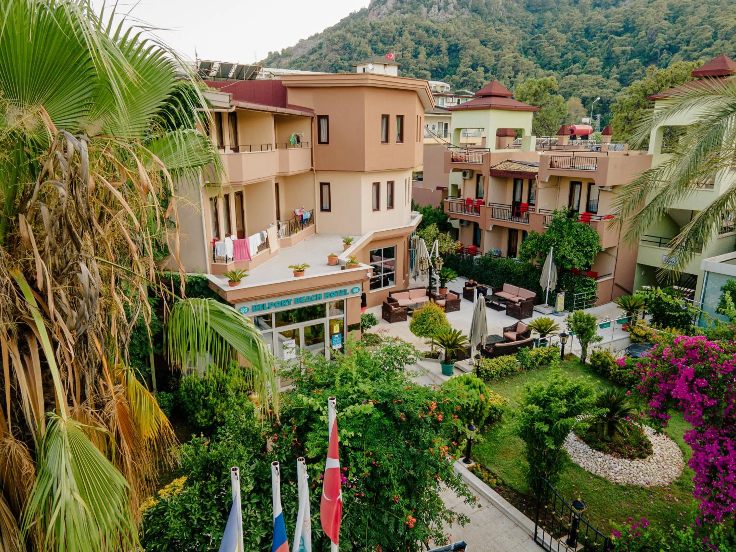 Property building in Aleria Belport Beach Hotel