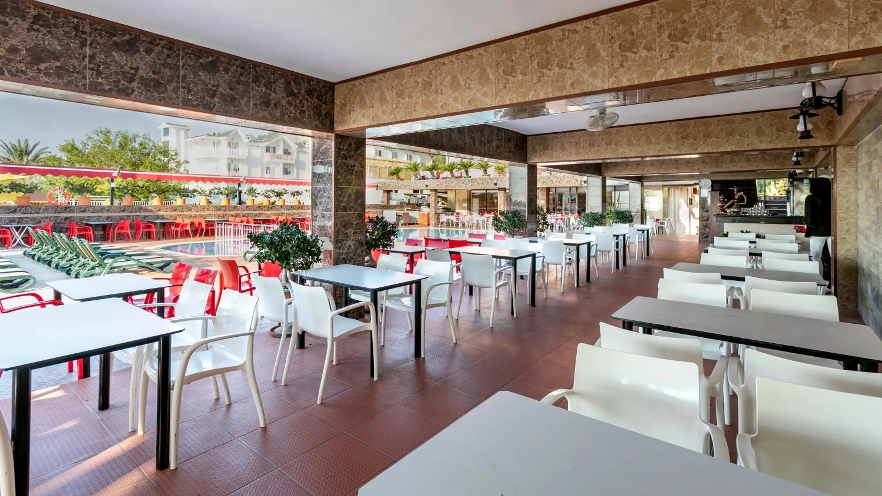 Lounge or bar in Aleria Belport Beach Hotel