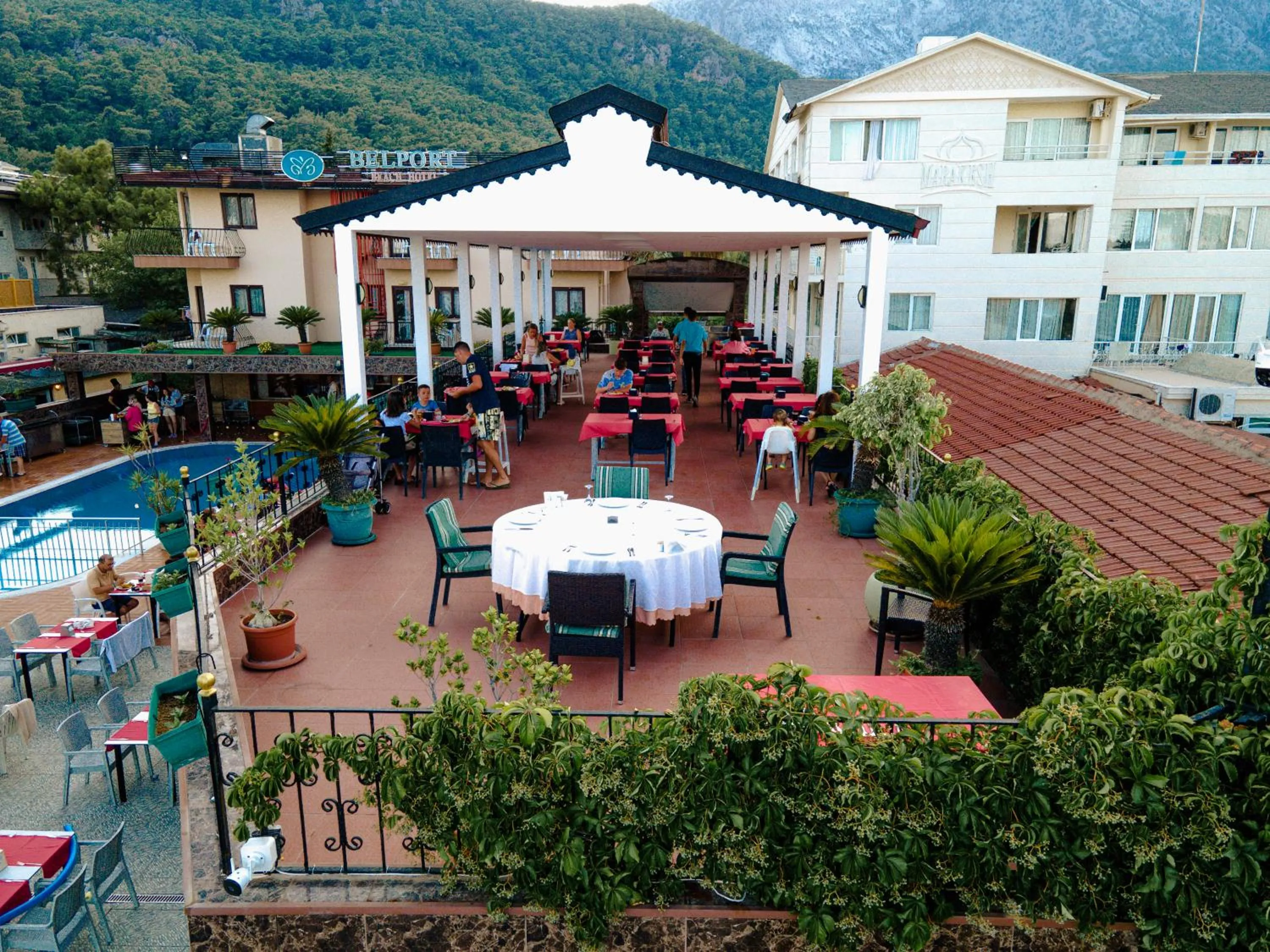 Property building in Aleria Belport Beach Hotel