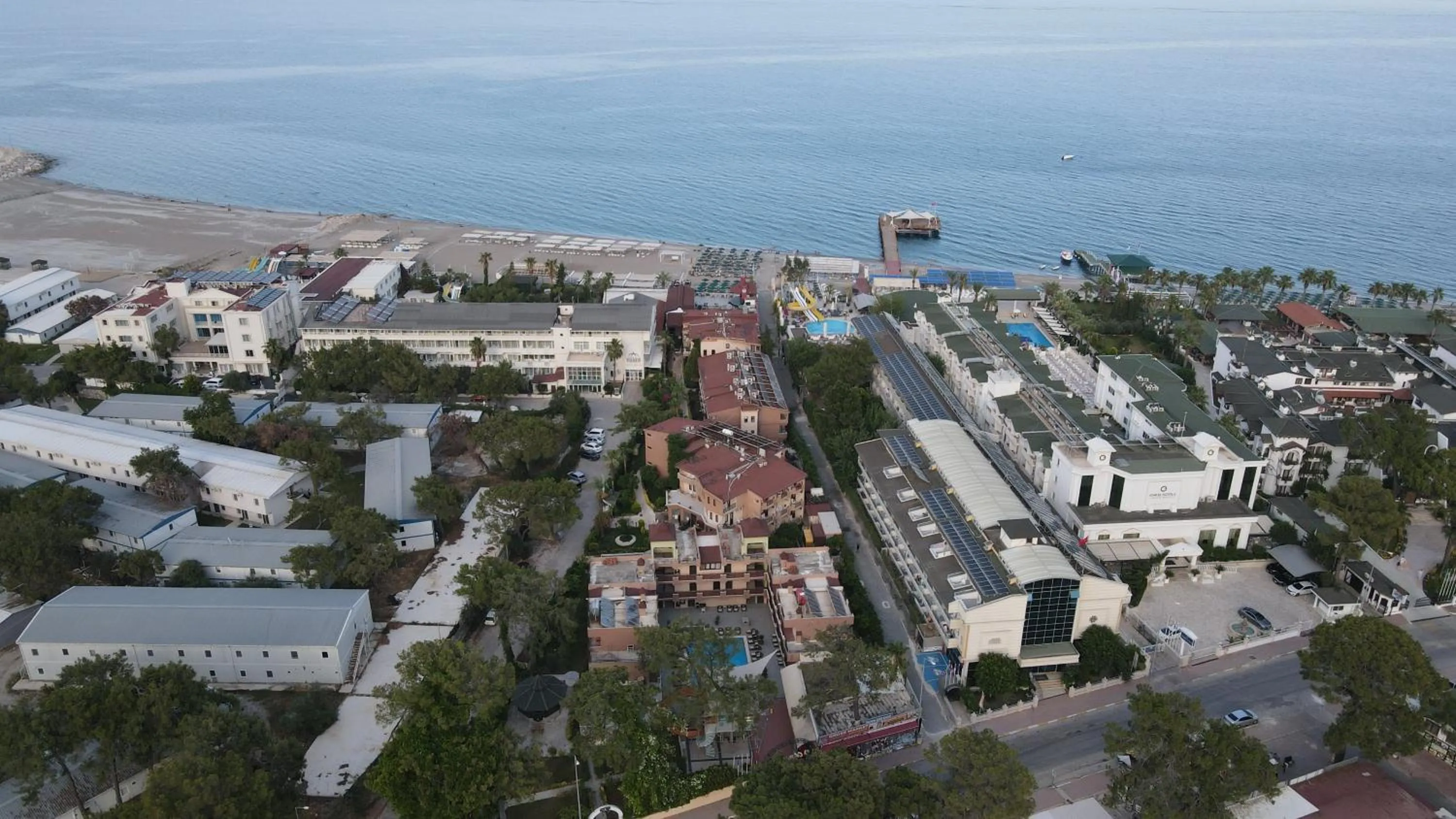 Bird's eye view in Aleria Belport Beach Hotel