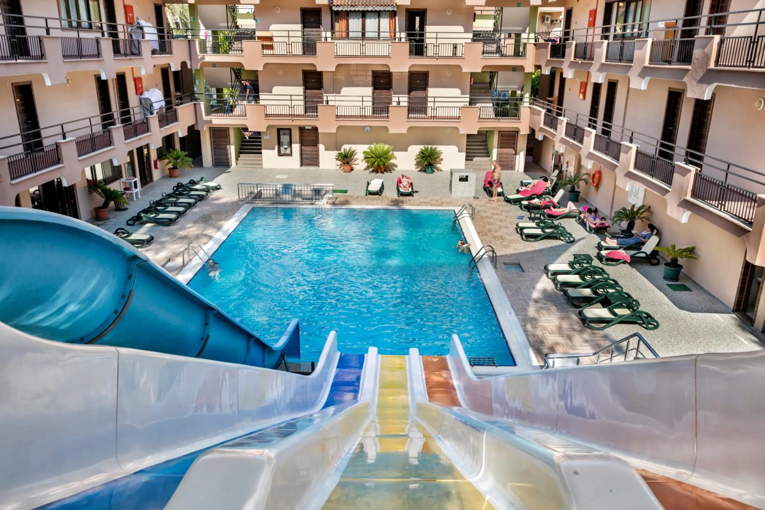 Aqua park in Aleria Belport Beach Hotel