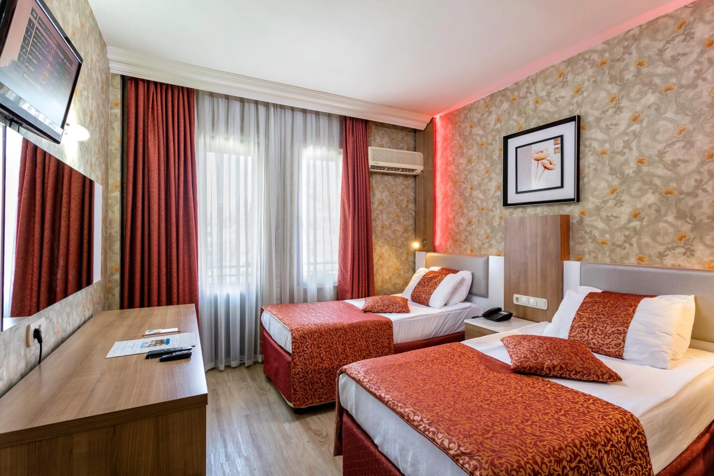 Photo of the whole room, Bed in Aleria Belport Beach Hotel