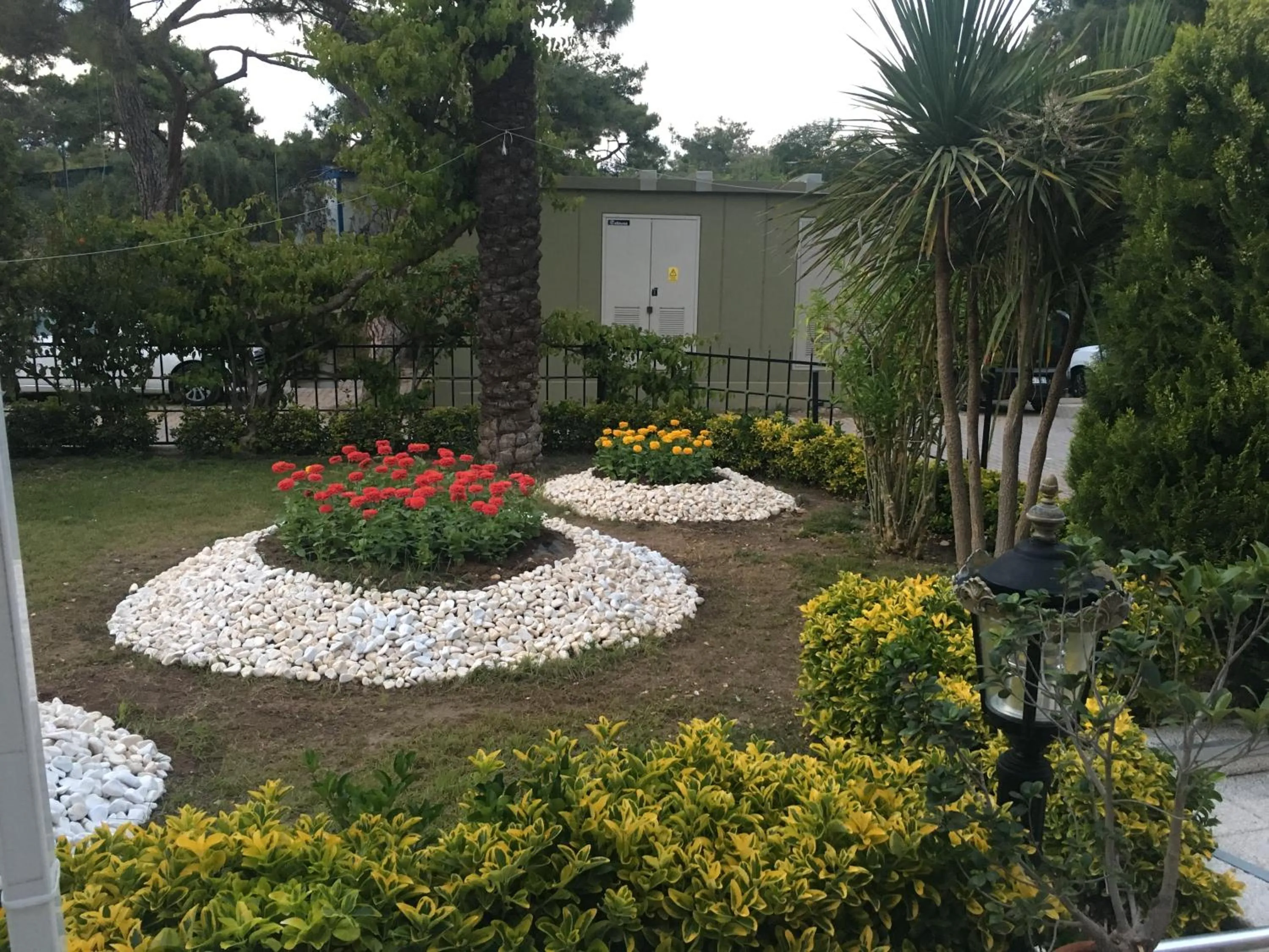Garden in Aleria Belport Beach Hotel