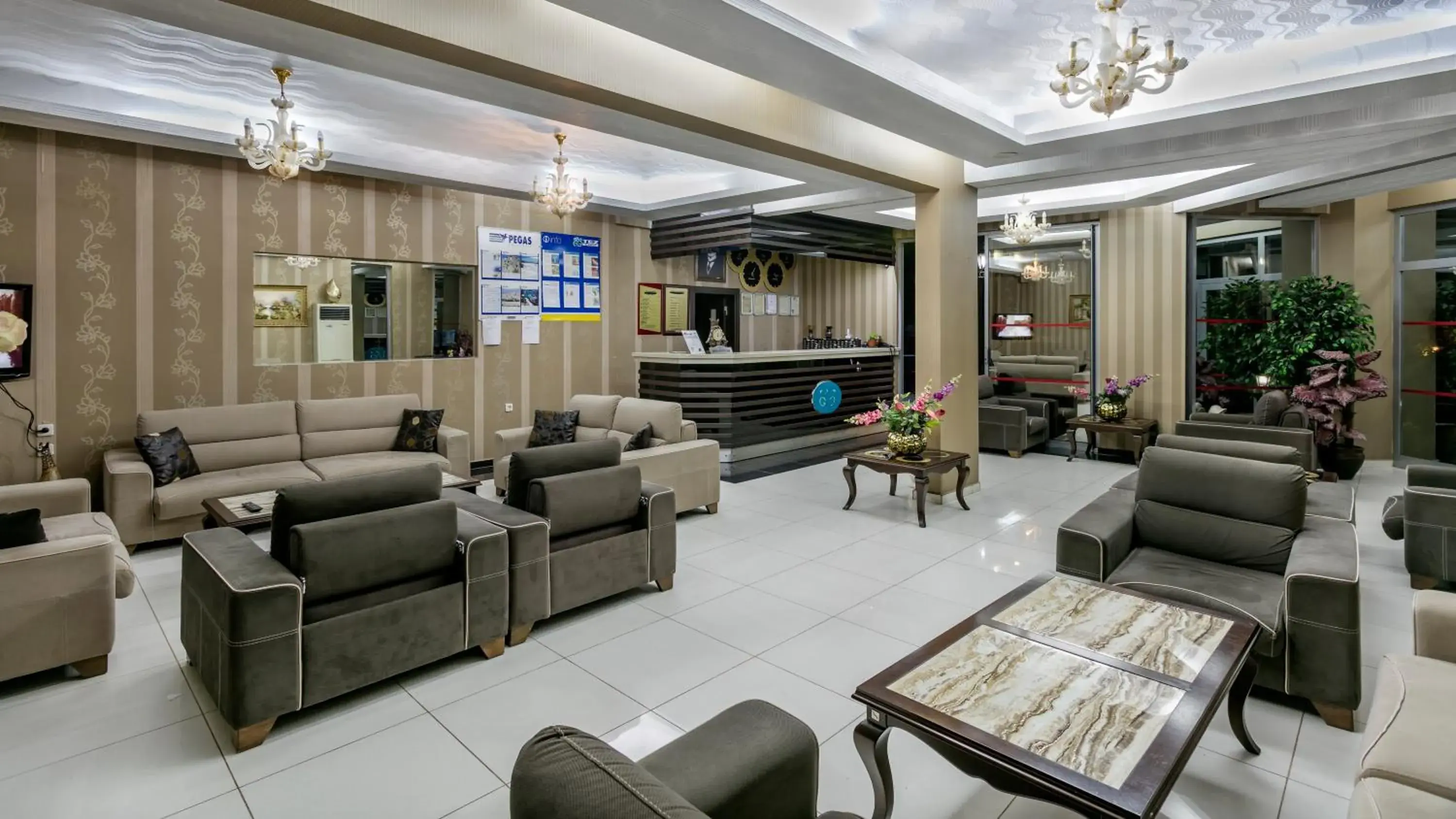 Lobby or reception in Aleria Belport Beach Hotel Lobby or reception in Aleria Belport Beach Hotel