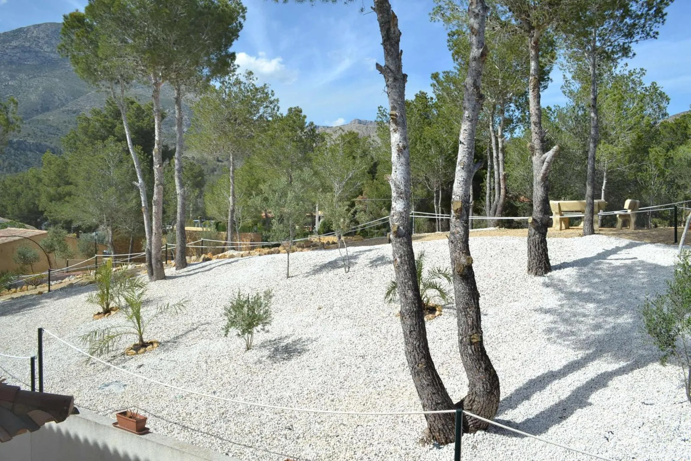 Garden view in Hotel Finca Fabiola