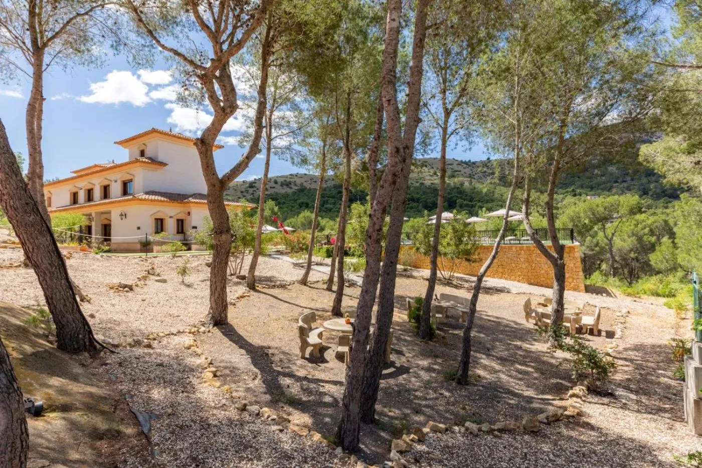 Garden in Hotel Finca Fabiola