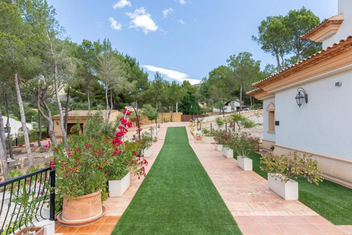 Garden in Hotel Finca Fabiola